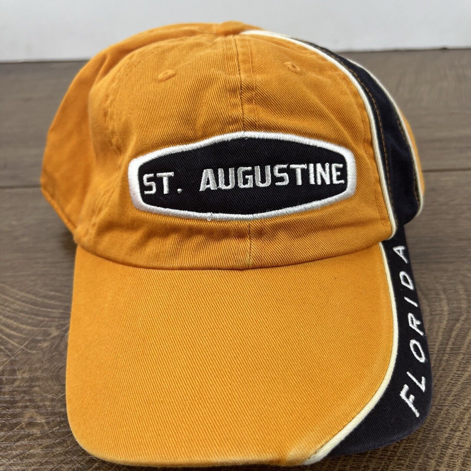 Other St. Augustine Hat Florida Adjustable Hat Orange Adjustable H Size ONE SIZE - 6 Thumbnail