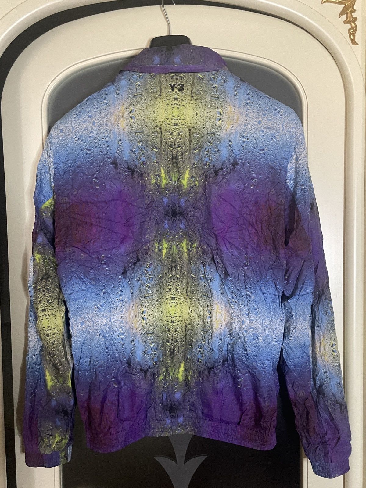 Adidas × Y-3 × Yohji Yamamoto Y-3 by Yohji Yamamoto Multicolor Printed Windbreaker Jacket Size US L / EU 52-54 / 3 - 4 Thumbnail