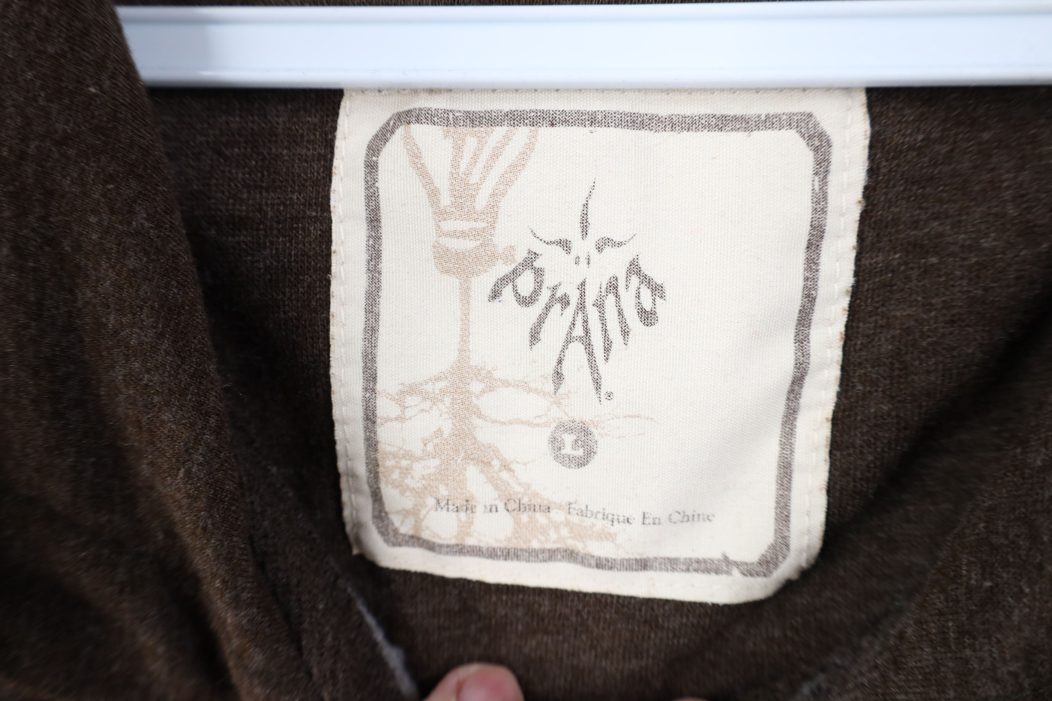 Prana Vintage prAna Breathe Spell Big Logo Full Zip Hoodie Brown Size US L / EU 52-54 / 3 - 9 Thumbnail