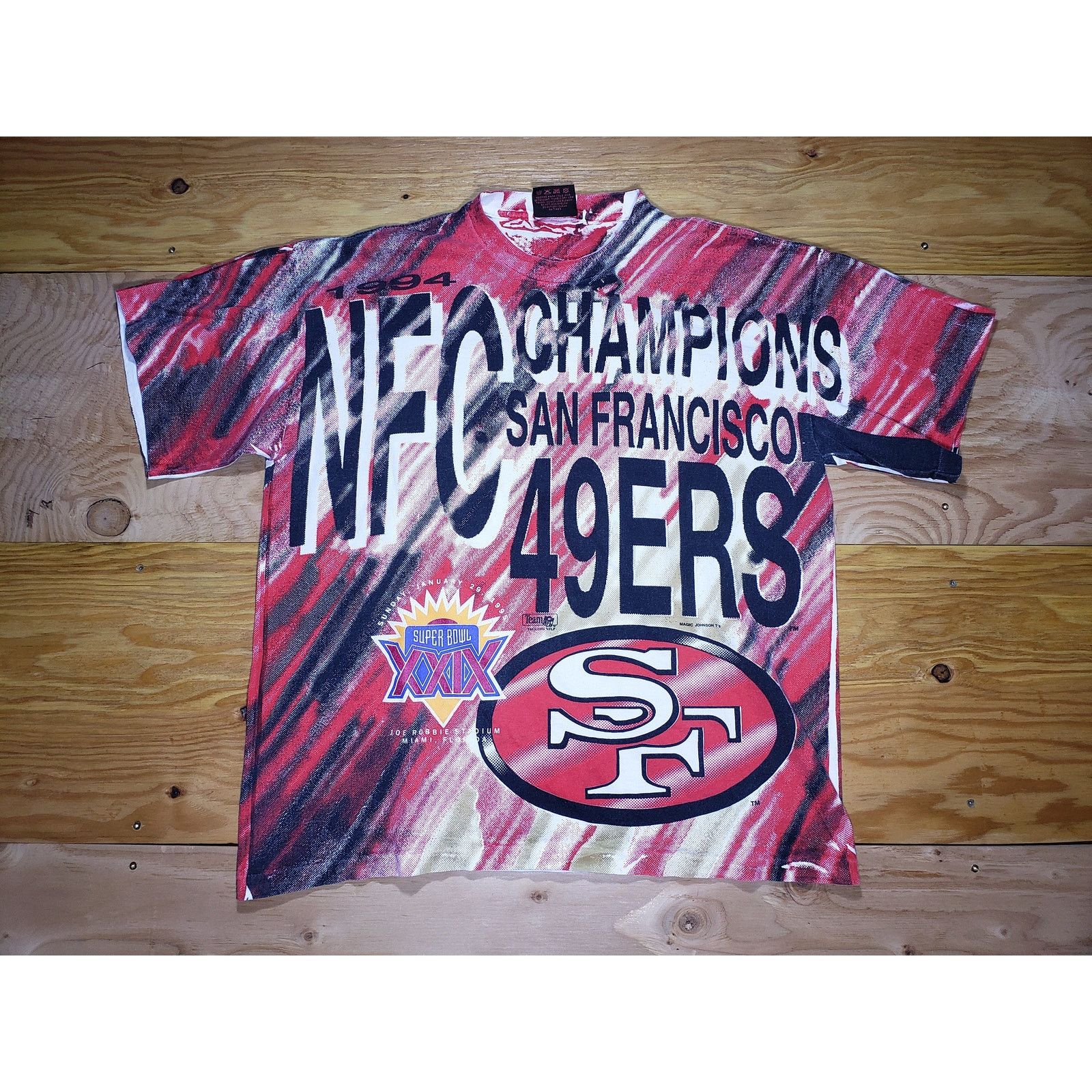 Other San Francisco 49ers Magic Johnson T-s 1994 Sz XL Size US XL / EU 56 / 4 - 1 Thumbnail