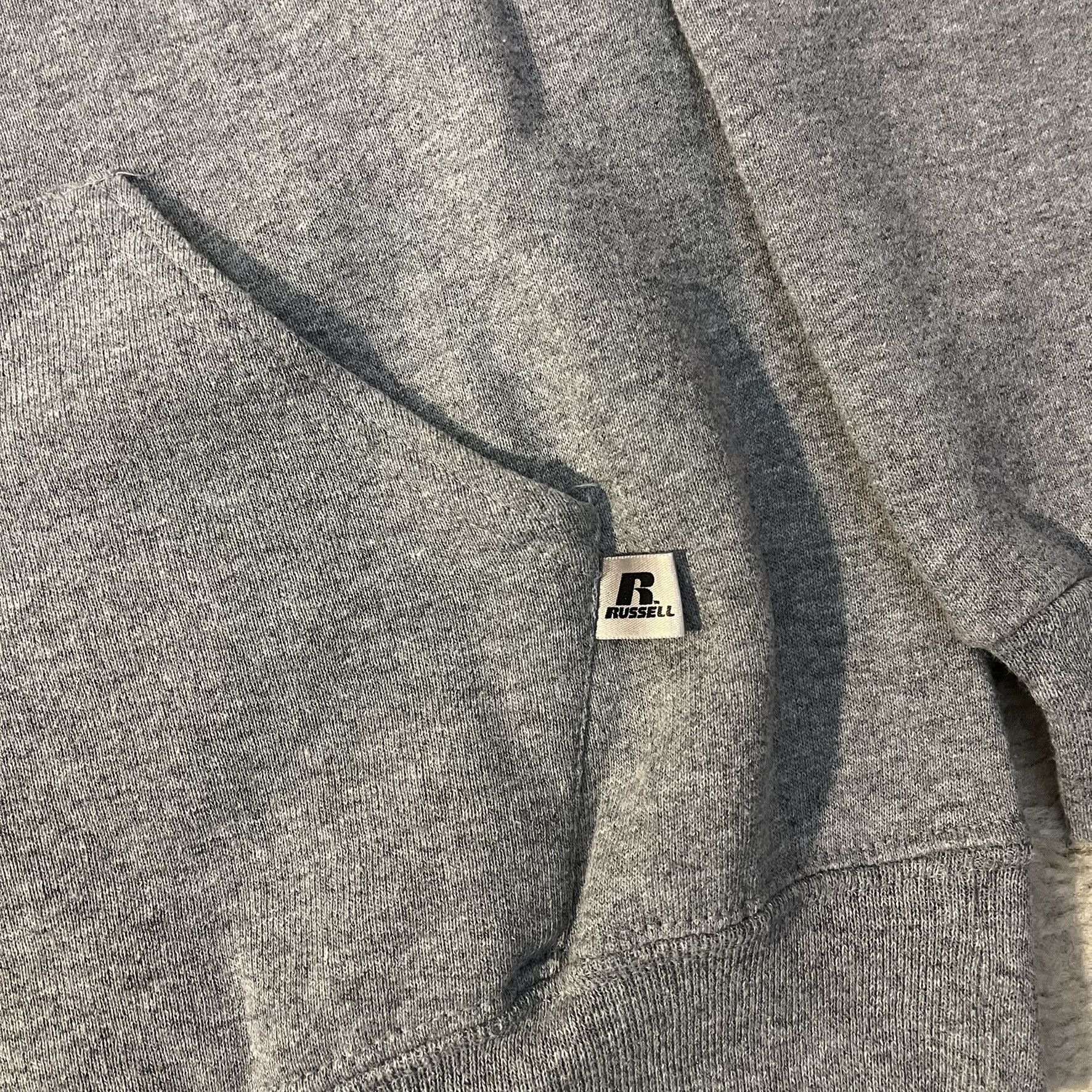 Russell Athletic 00s Central Falcons Tennis Team Grey Sportswear Hoodie Size US M / EU 48-50 / 2 - 4 Thumbnail