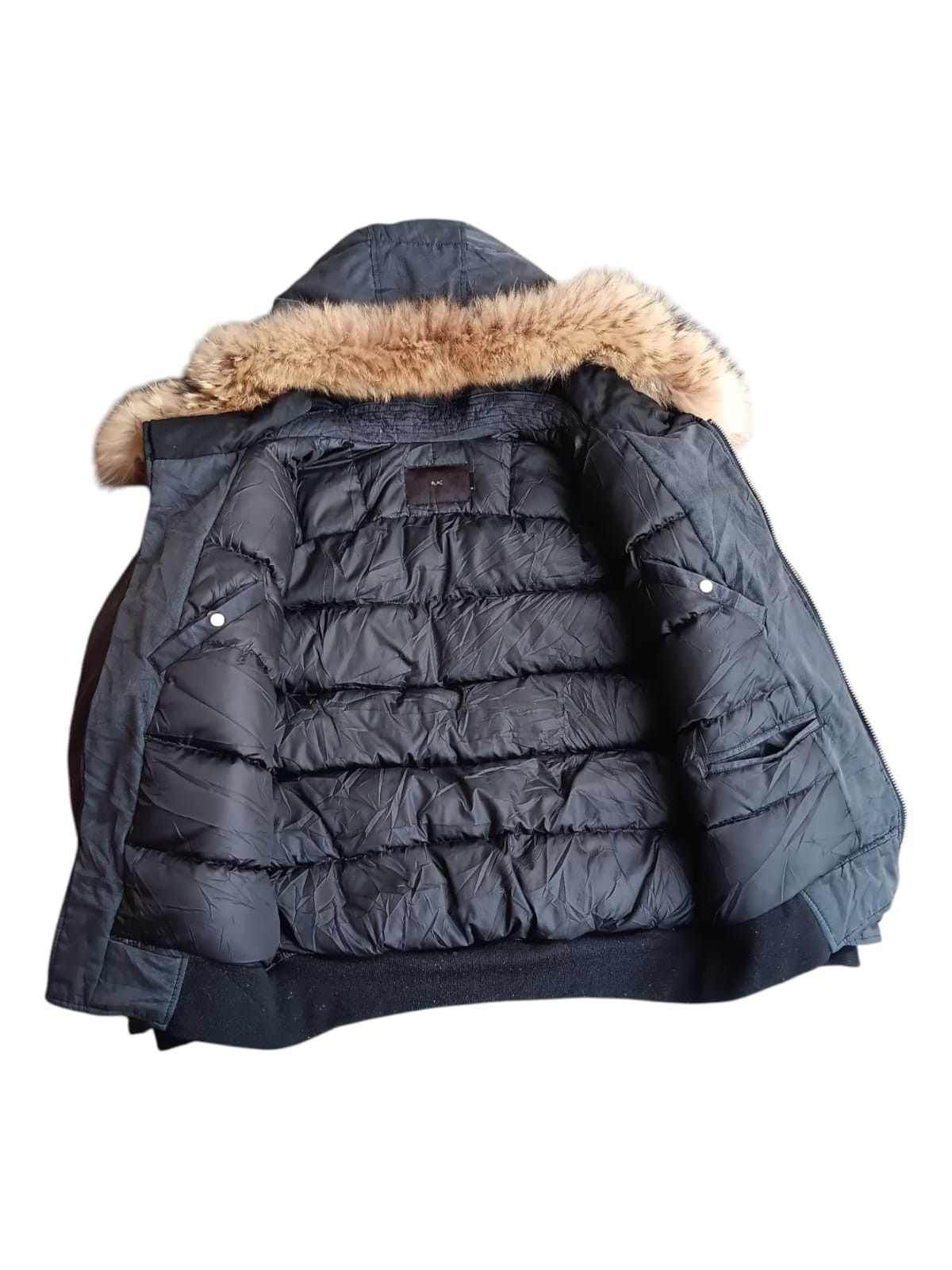 If Six Was Nine Plac fur raccon down puffer jacket L.G.B style Size US M / EU 48-50 / 2 - 4 Thumbnail
