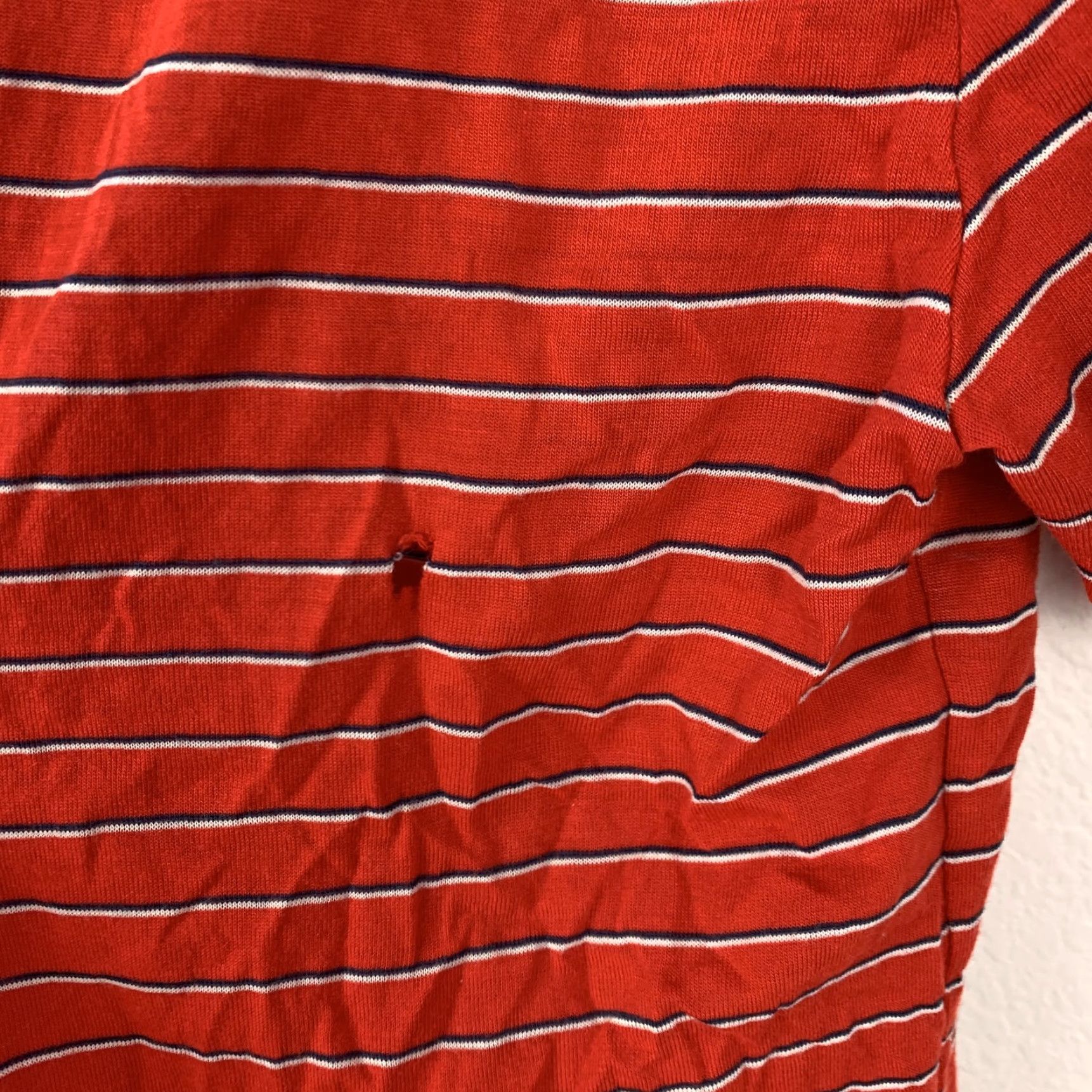 Vintage VINTAGE Youngbloods Polo Shirt Striped Short Sleeve Red White Blue Men's Small 1960s 1970s? Size US S / EU 44-46 / 1 - 6 Thumbnail