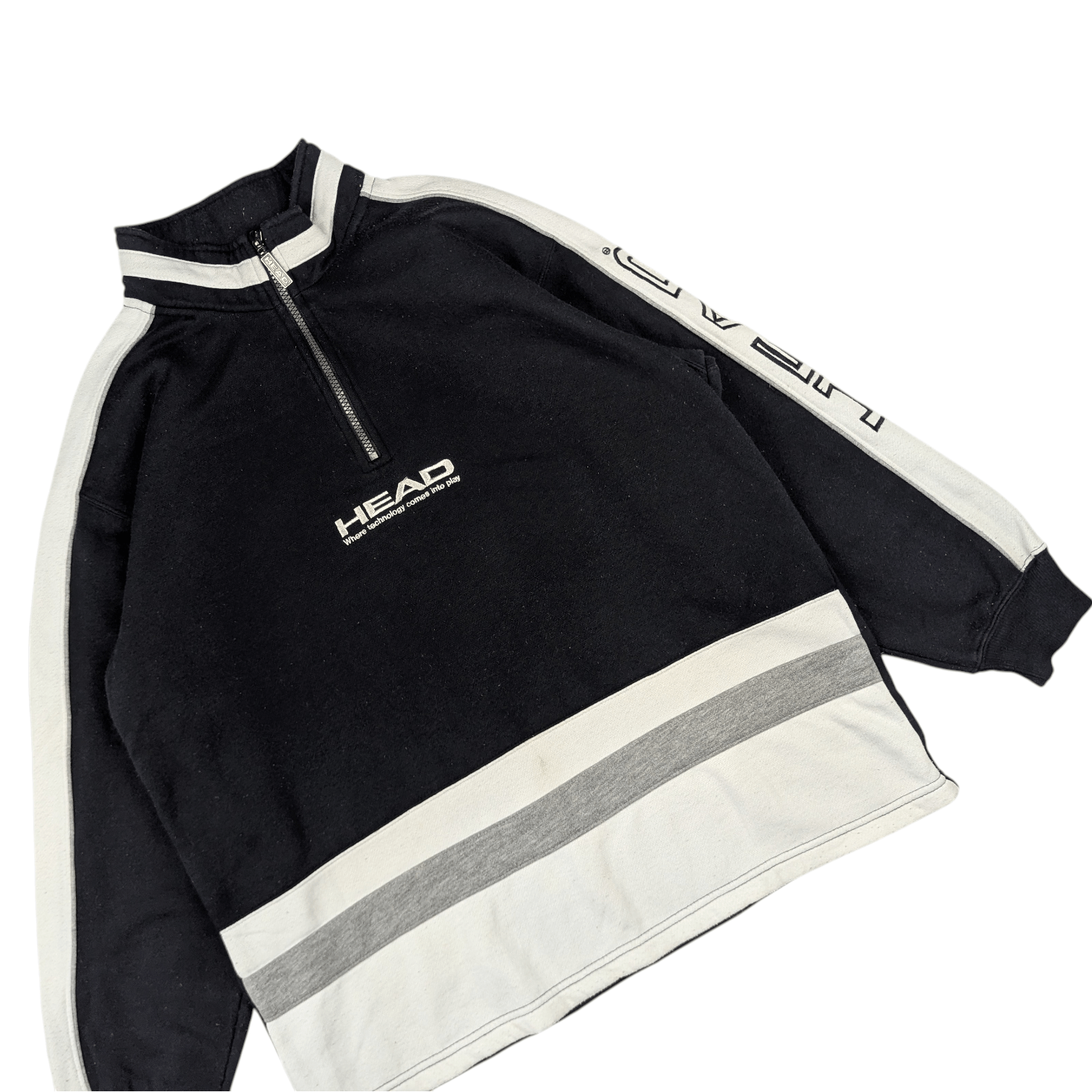 Japanese Brand HEAD Tennis Big Logo Hip Hop Rap Jumper Sweatshirt Size US M / EU 48-50 / 2 - 4 Thumbnail