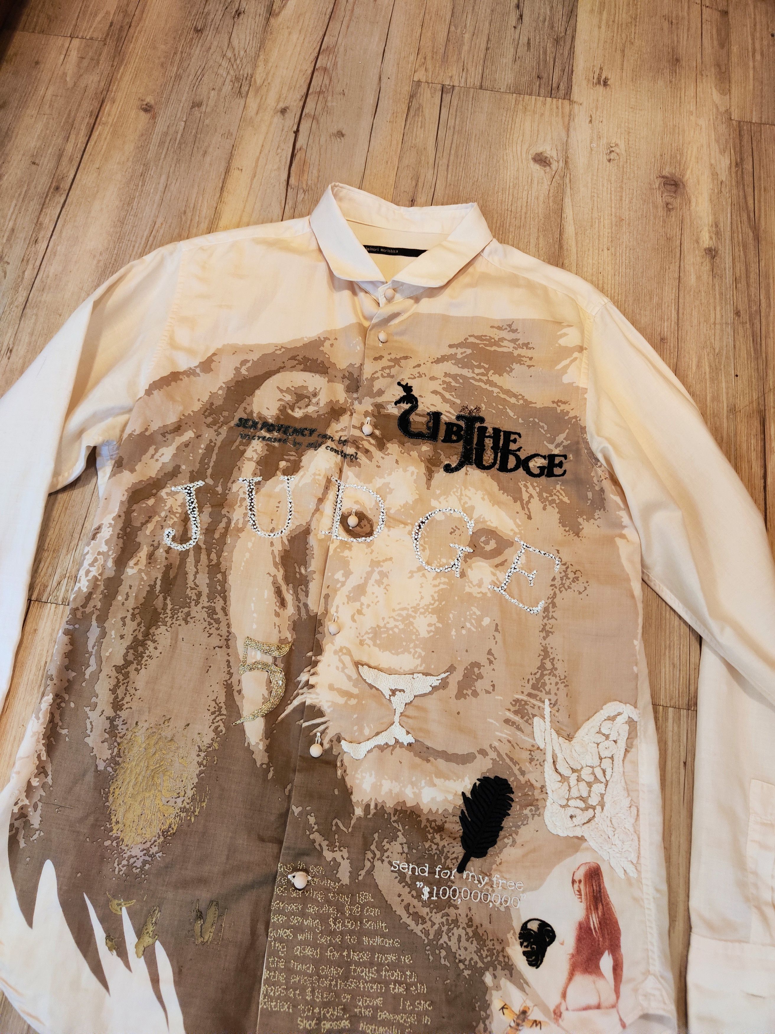Kiminori Morishita Runway handmade shirt SS2008.Like By Walid or Share Spirit Size US L / EU 52-54 / 3 - 5 Thumbnail
