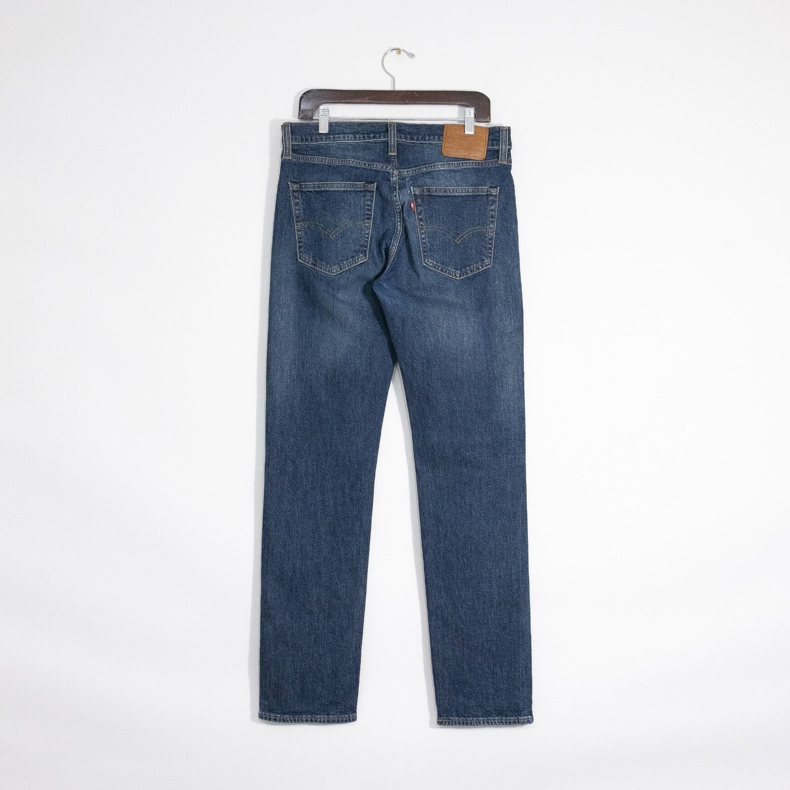 Levi's Levis 514 Premium Jeans 32x34 - Dark Wash Slim Straight Fit Size US 32 / EU 48 - 4 Thumbnail