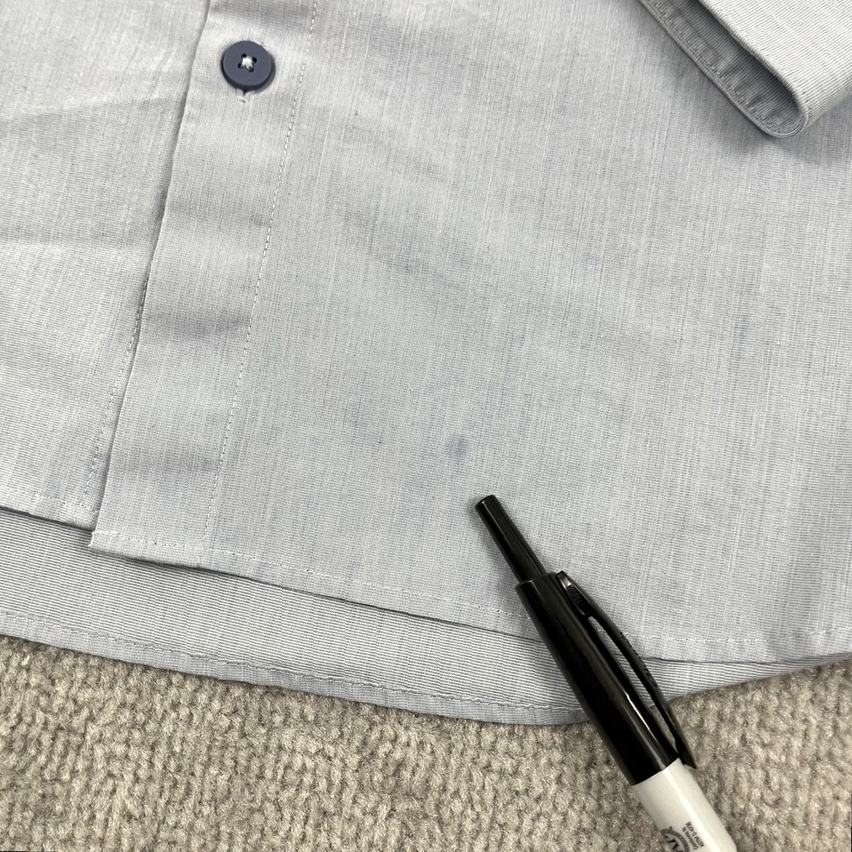Lululemon Lululemon Shirt Button Up Men Medium Blue Long Sleeve Casual Work Office Stretch Size US M / EU 48-50 / 2 - 7 Thumbnail