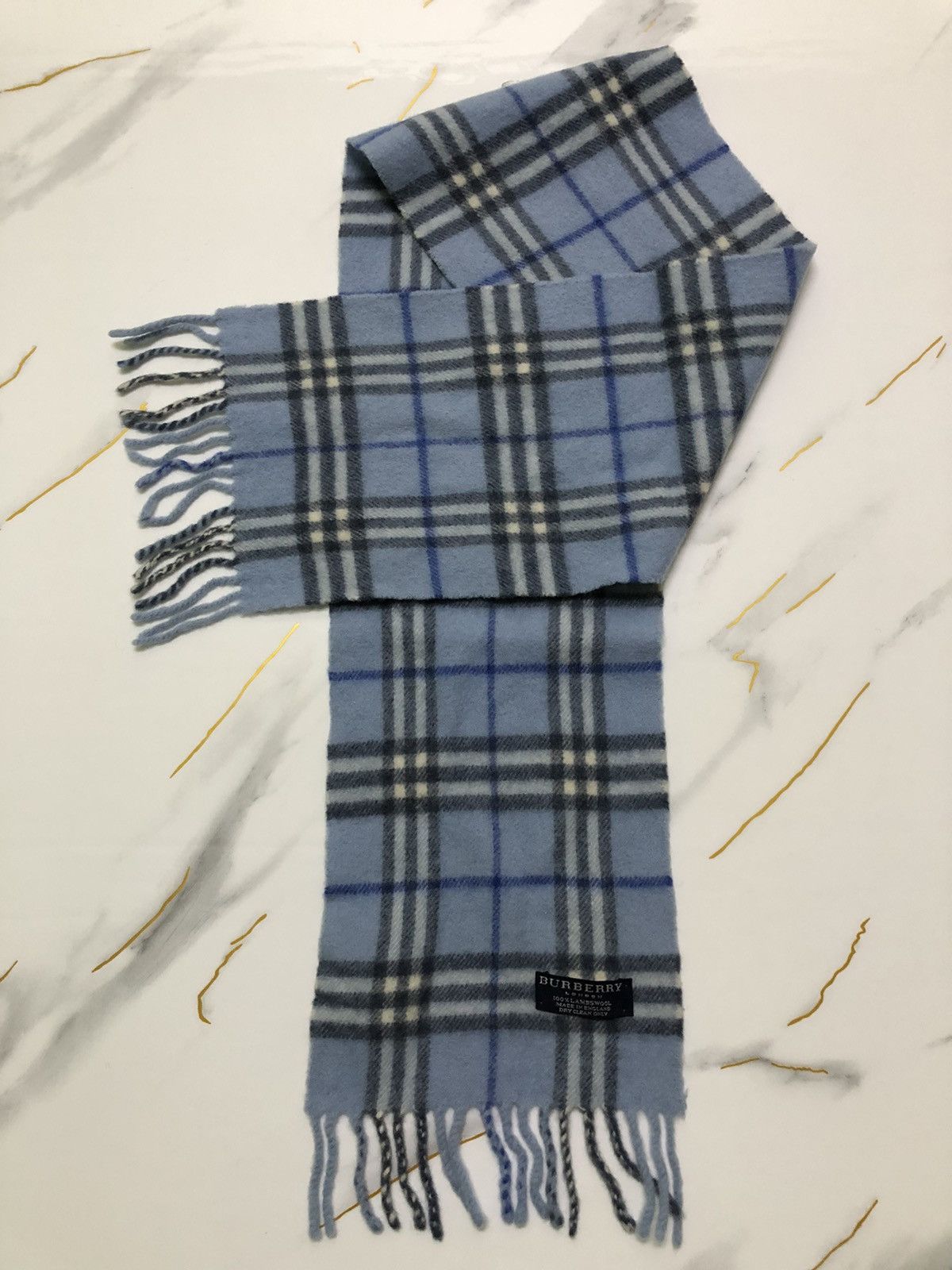 Burberry Vintage Burberry Muffler Scarf Size ONE SIZE - 1 Thumbnail