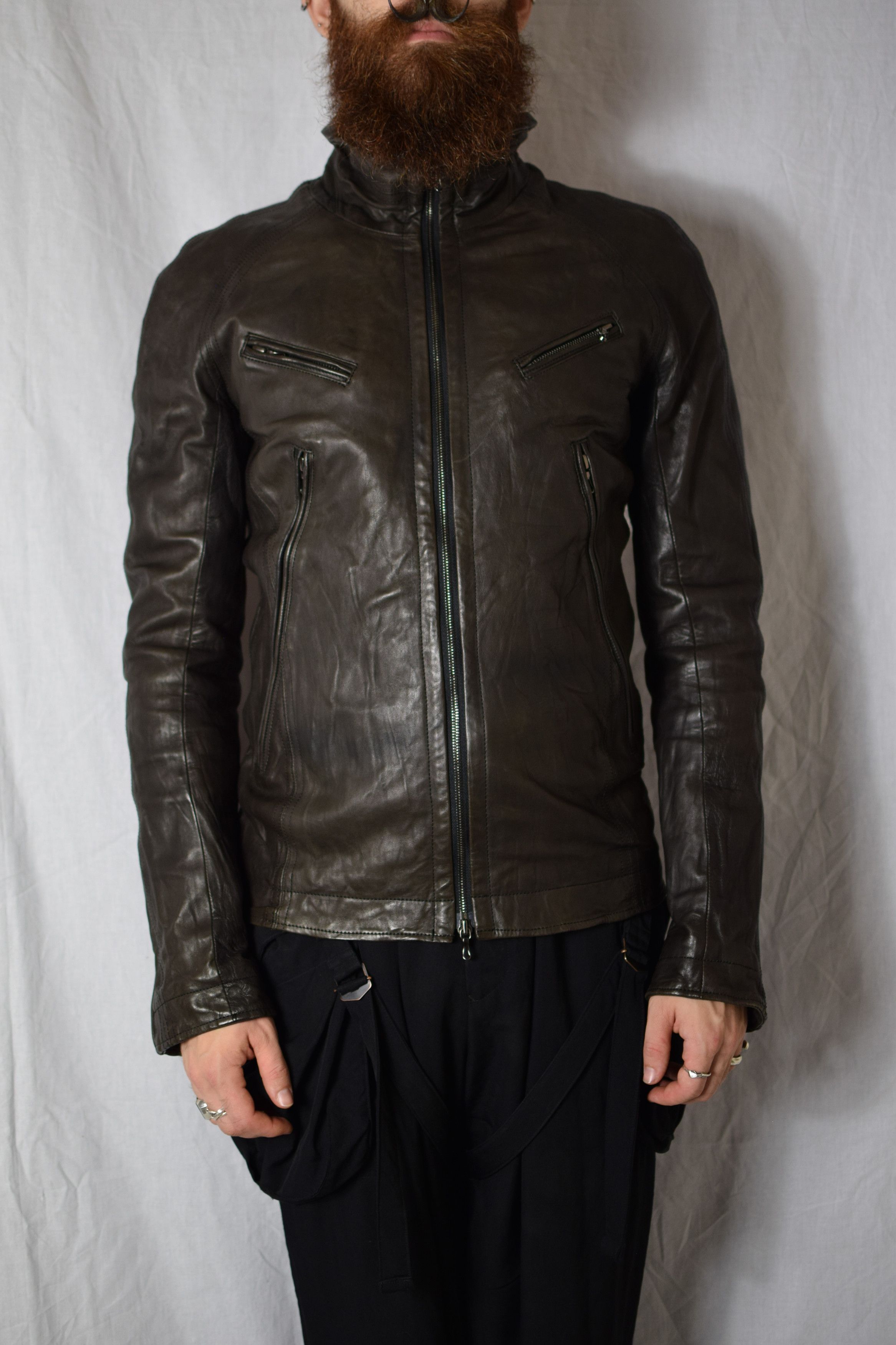 Julius AW08 Jutneck RAM Leather Jacket Size US L / EU 52-54 / 3 - 5 Thumbnail