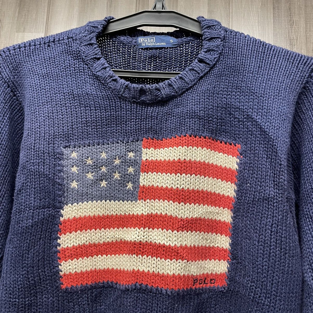 Polo Ralph Lauren Polo Ralph Lauren American Flag Sweater Size US S / EU 44-46 / 1 - 4 Thumbnail