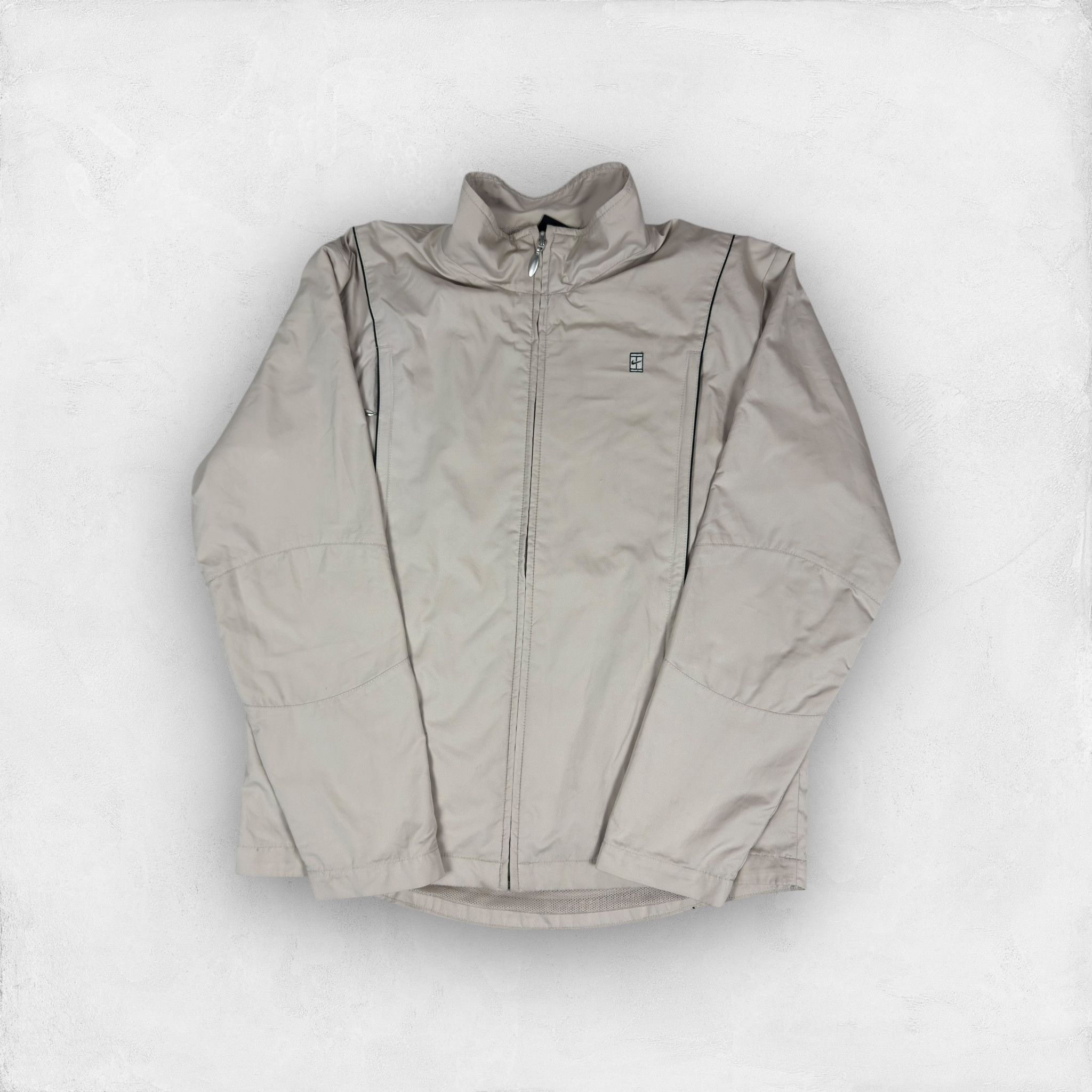 Nike × Vintage Nike Women Solo Swoosh Pockets Long Sleeve Full Zip Jacket S Size S / US 4 / IT 40 - 1 Thumbnail