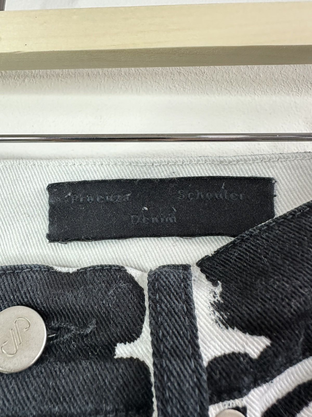 Proenza Schouler Proenza Schouler Ryman straight jeans paint Size 26" / US 2 / IT 38 - 6 Thumbnail