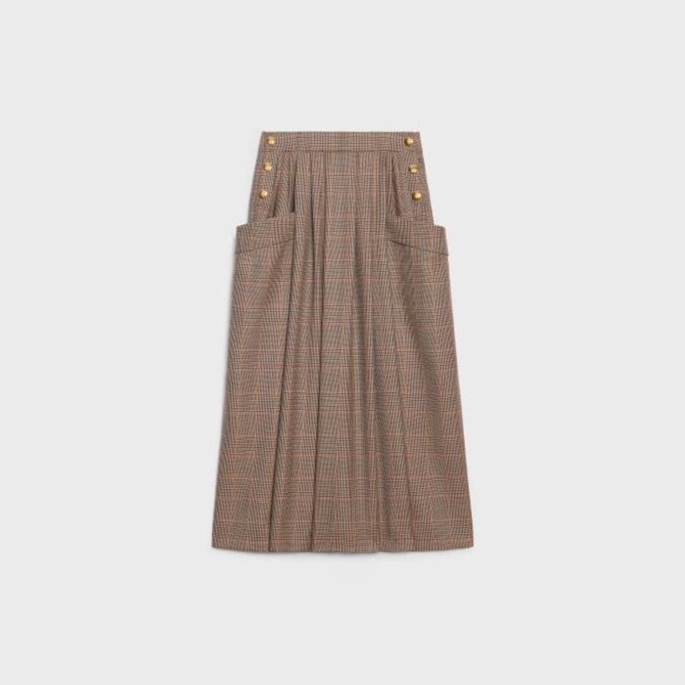 o1bcso1str1123 2J399012J.02HN Midi Skirt in Multicolor