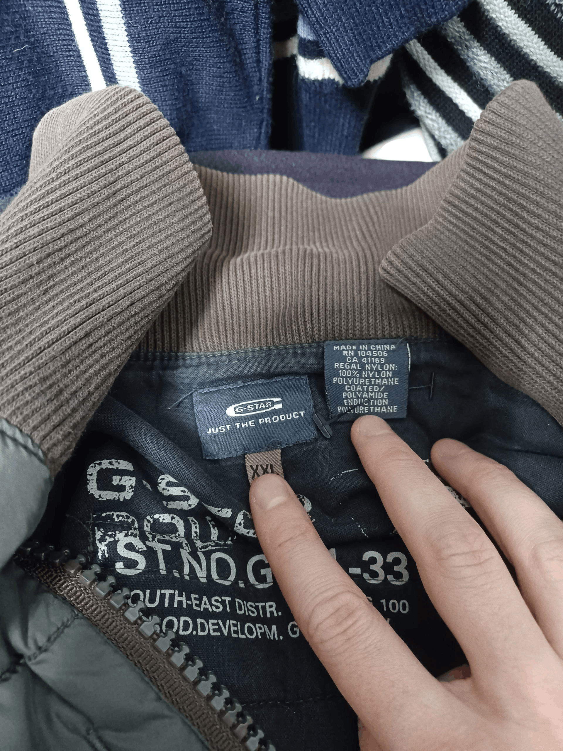 G-Star G STAR 3301 VINTAGE NYLON BOG LOGO AVANT GARDE JACKET Size US XXL / EU 58 / 5 - 3 Thumbnail