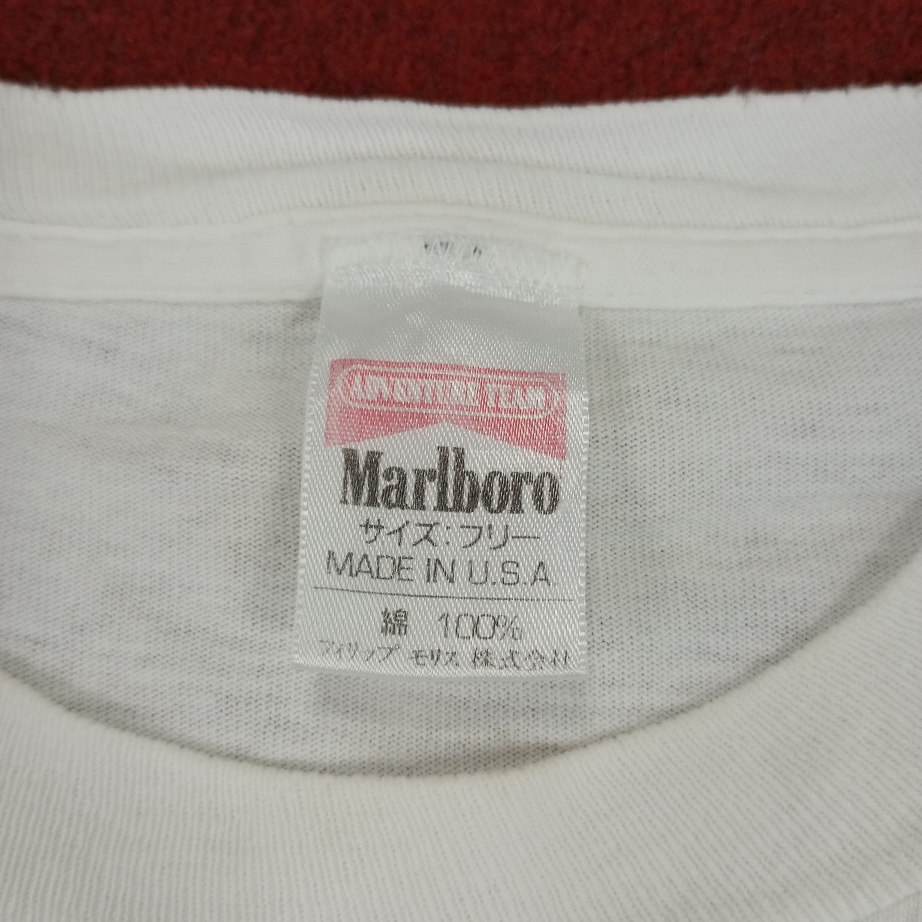Marlboro × Vintage Marlboro Adventure Team Pocket Vintage Distressed Tshirt Size US XL / EU 56 / 4 - 7 Thumbnail