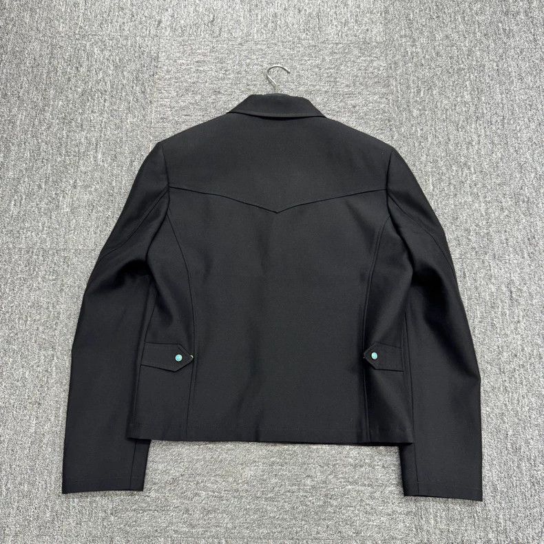 Louis Vuitton Louis Vuitton Fei Dong Turquoise Wool Suit Jacket Size US S / EU 44-46 / 1 - 6 Thumbnail