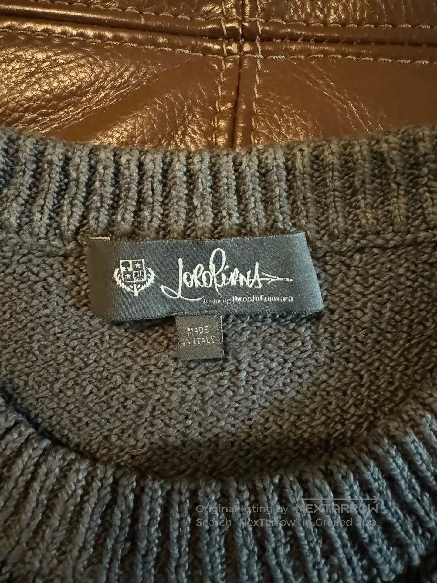 Loro Piana Loro Piana Co-branded Sweatshirt in Gray. Size US M / EU 48-50 / 2 - 3 Thumbnail