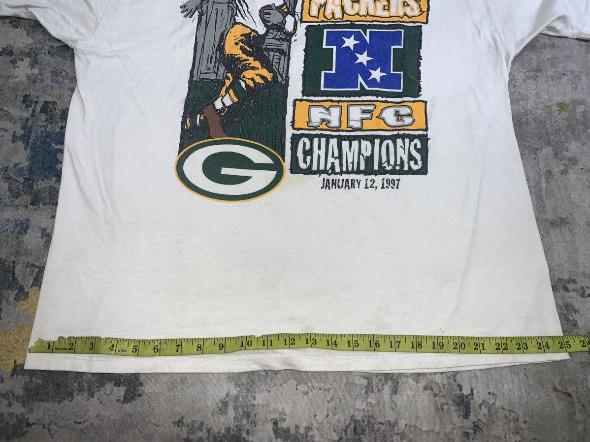 Vintage Vintage GREENBAY PACKERS Champions 1997 t-shirt Size US XL / EU 56 / 4 - 10 Thumbnail