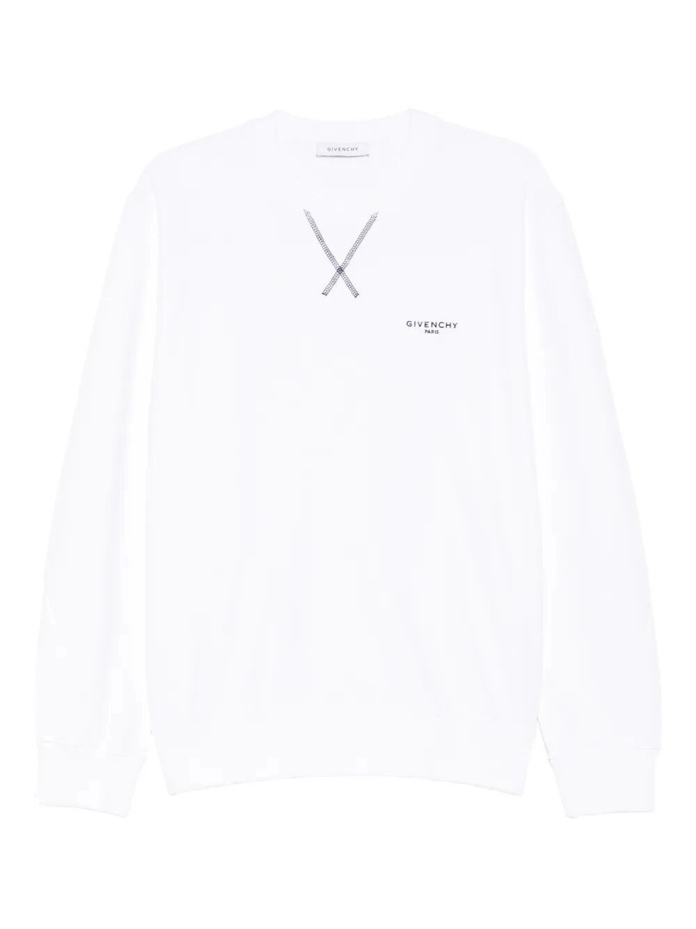 Givenchy `Couture` Seam Crew-Neck Sweatshirt Size US L / EU 52-54 / 3 - 1 Thumbnail