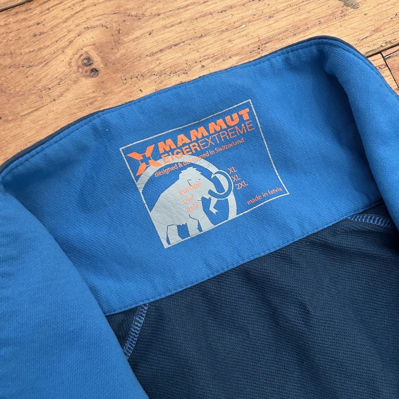Mammut Eiger Extreme Half Zip Windstopper Performance Jacket Size US XL / EU 56 / 4 - 3 Thumbnail