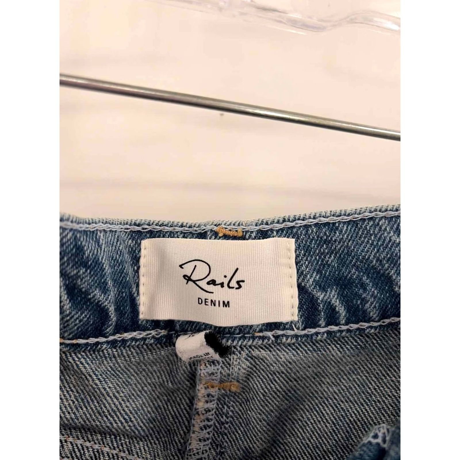 Rails Rails Denim Skirt Blue 30 Pre-Owned Size 30" / US 8 / IT 44 - 2 Thumbnail