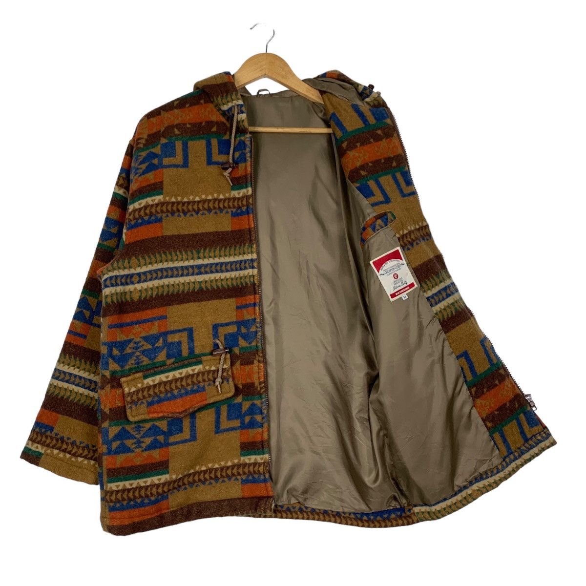 Native Vintage Motif Design Hoodie Jacket #0938-C42 Size US M / EU 48-50 / 2 - 9 Thumbnail