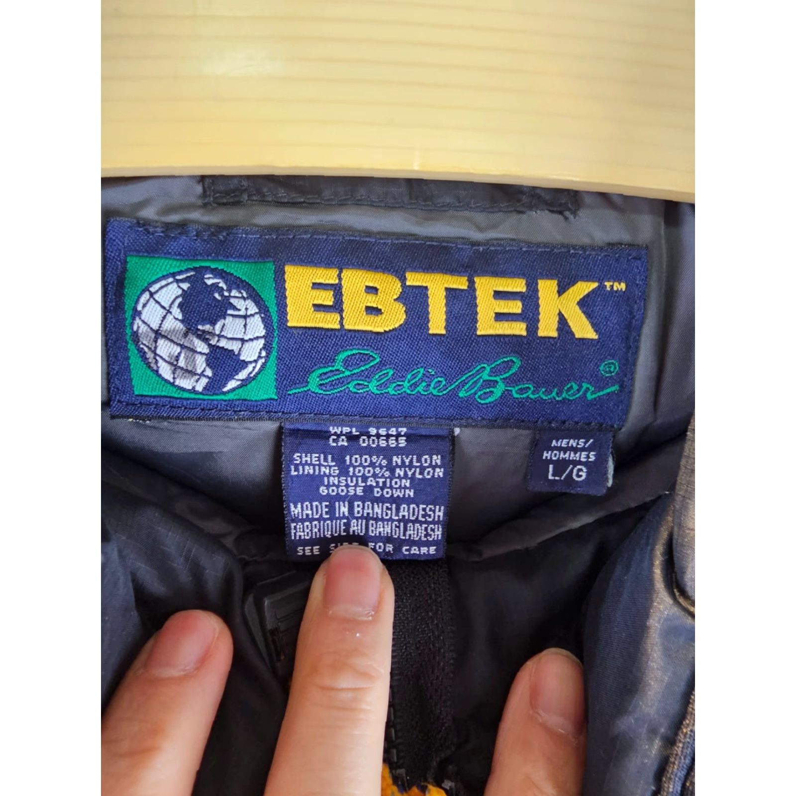 Eddie Bauer VINTAGE Eddie Bauer Ebtek BLACK Down Vest SZ LARGE Vest Men Ebtek Down Vest Black L Mens Size US L / EU 52-54 / 3 - 4 Thumbnail