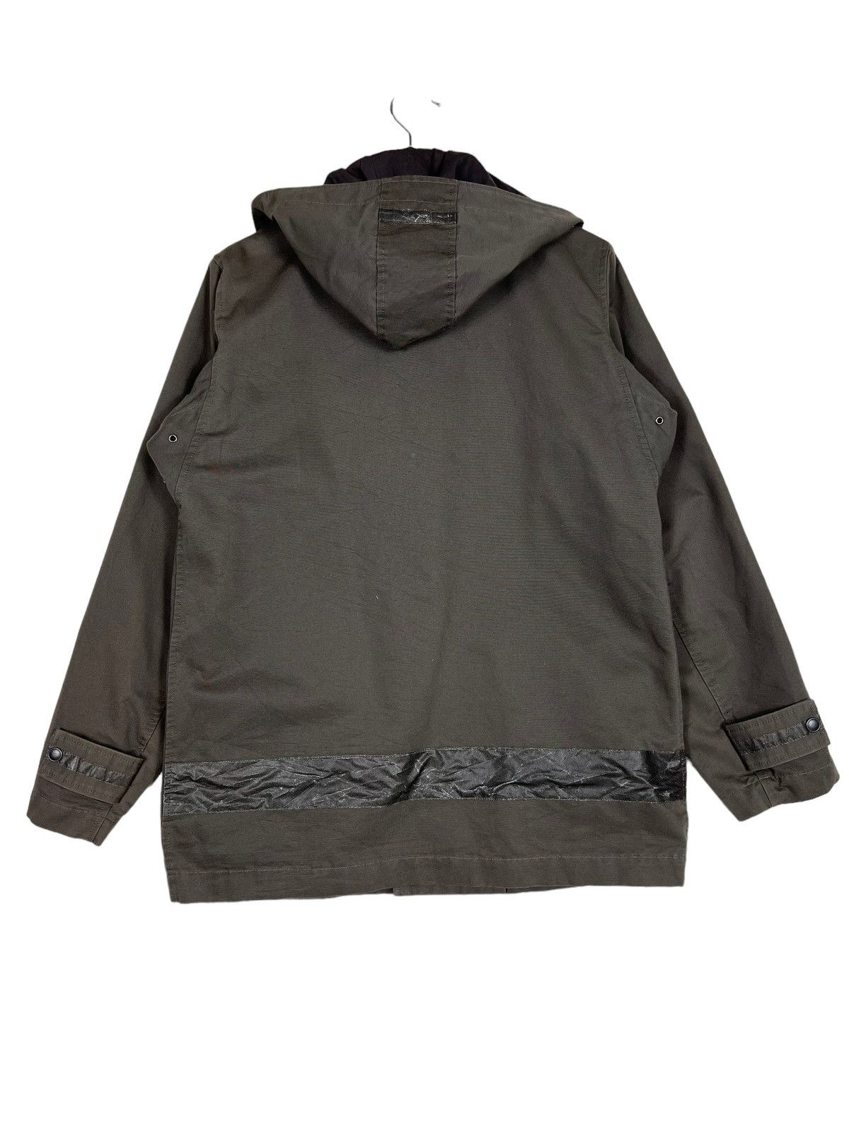 Japanese Brand 291295 HOMME MILITARY HOODIE JACKET Size US M / EU 48-50 / 2 - 8 Thumbnail