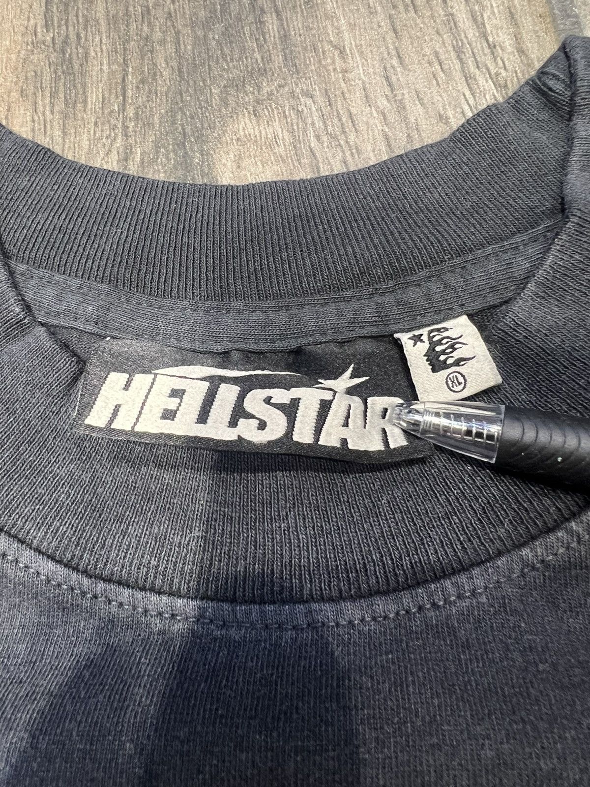HELLSTAR HELLSTAR “CLASSIC” TSHIRT - SIZE XL - (BLACK) Size US XL / EU 56 / 4 - 3 Thumbnail