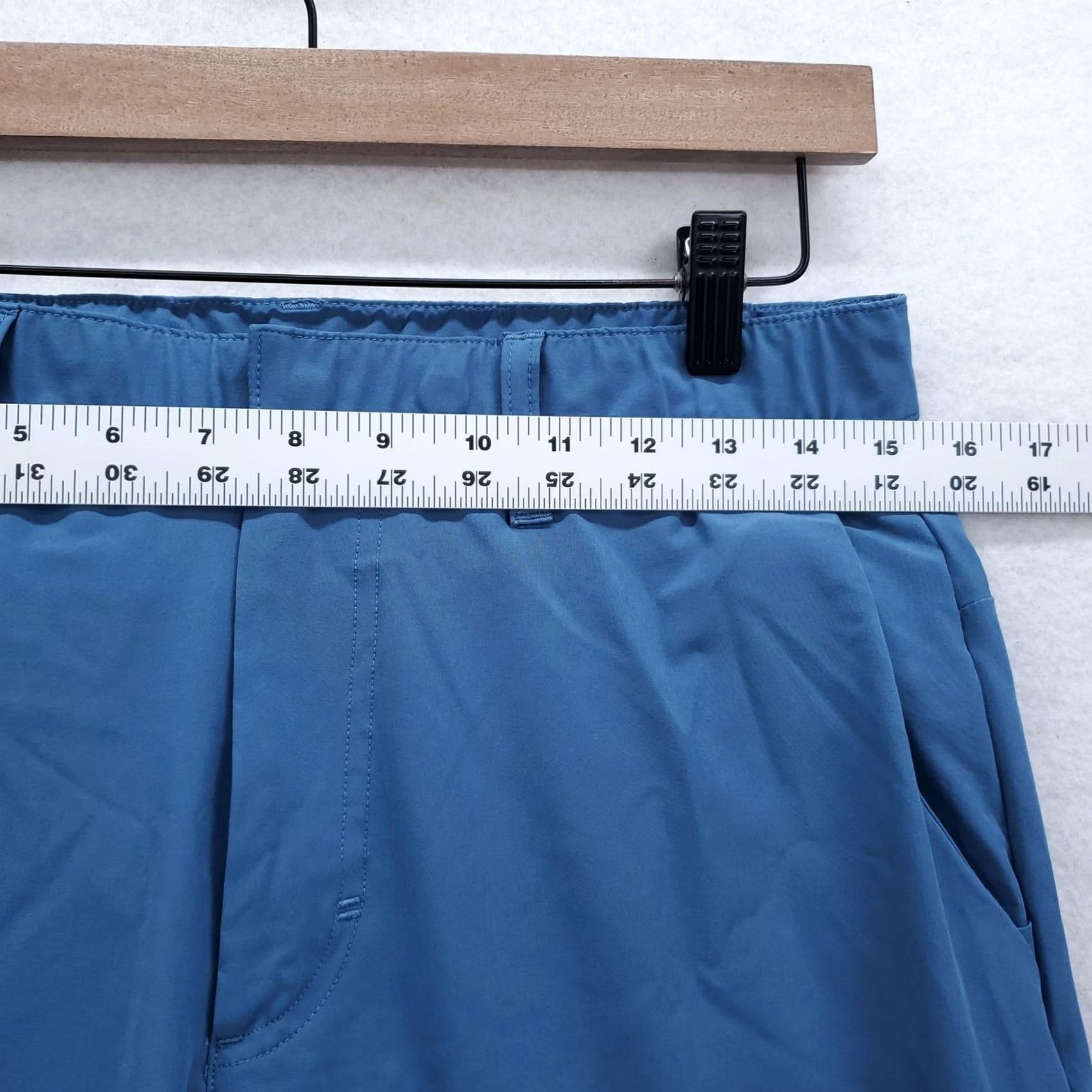 Fabletics Fabletics The Only Pant Mens Small Blue Slim Chino Golf Performance Stretch Preppy Shirt? Size US 29 - 5 Thumbnail
