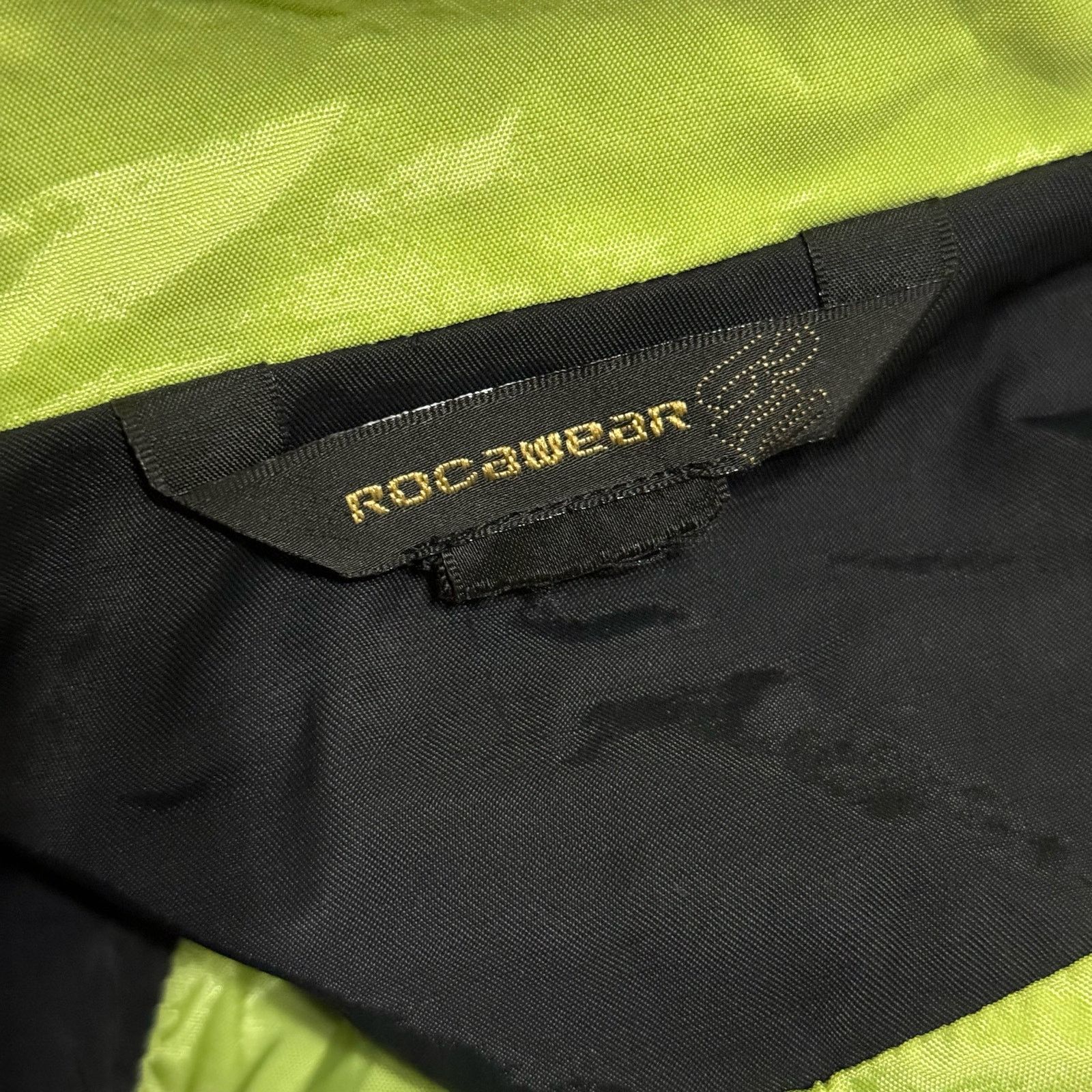 Rocawear Y2k Rocawear Jacket Green Black Logo Size L / US 10 / IT 46 - 7 Thumbnail