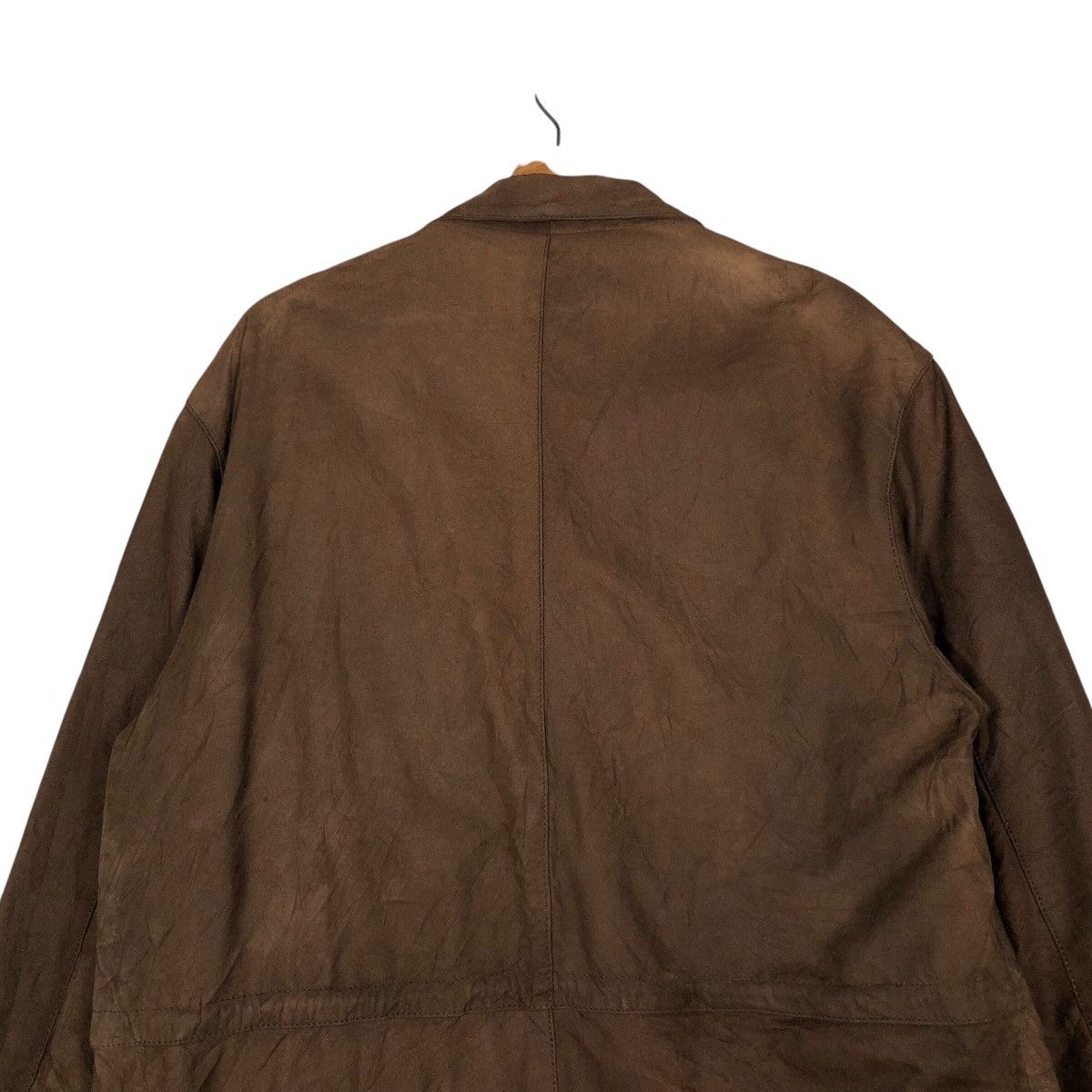 Japanese Brand 📌Vtg Genuine Leather Jacket Sette Arcobaleno Issey Miyake Size US M / EU 48-50 / 2 - 10 Thumbnail