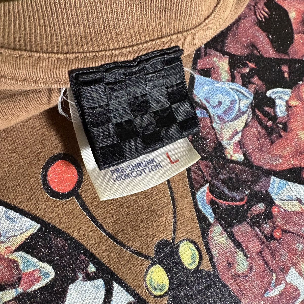 Vintage Vintage 90s Magnum Force Butterfly Fuck Skateboard T-Shirt Size US L / EU 52-54 / 3 - 6 Thumbnail