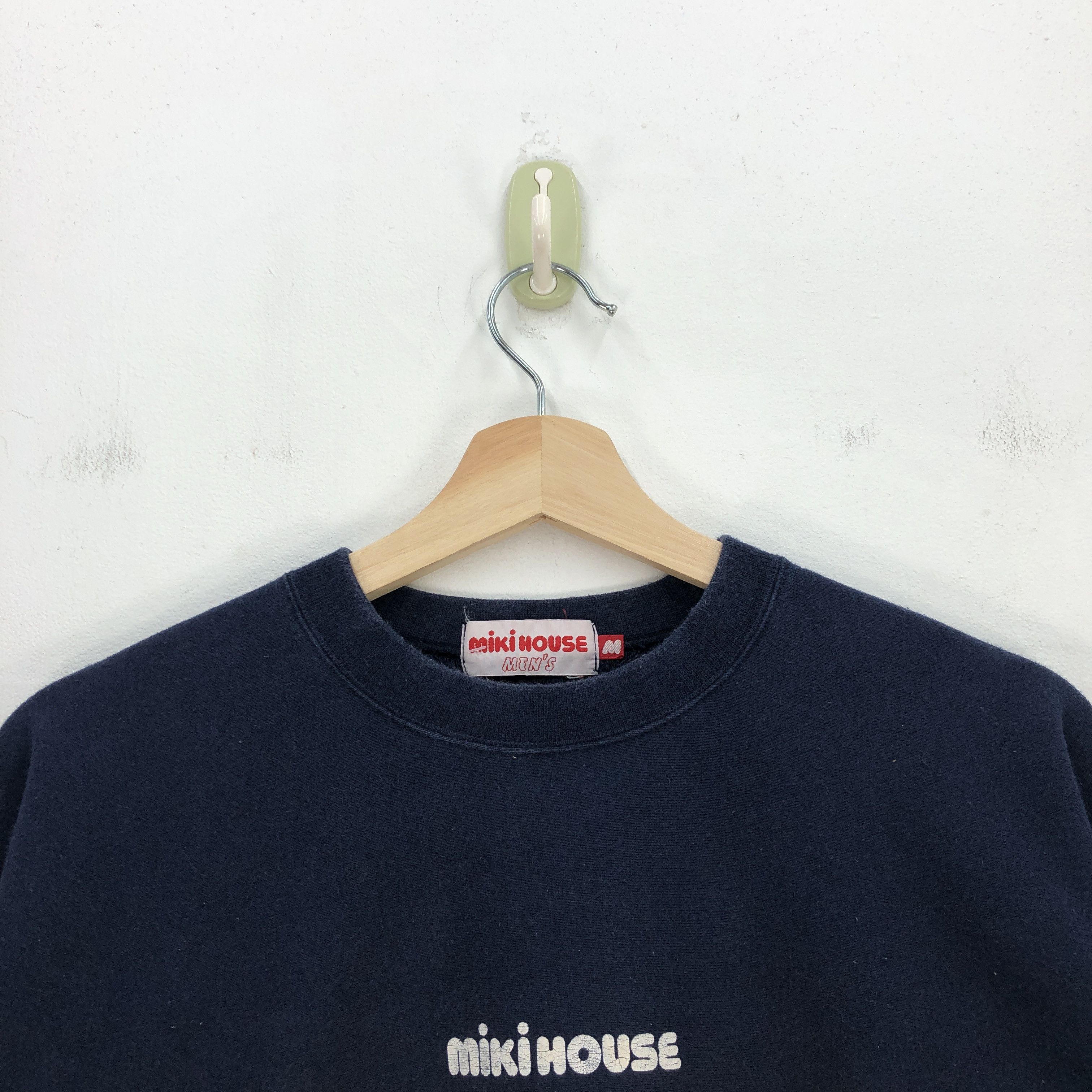 Japanese Brand × Vintage Vintage 90s Miki House Sweatshirt Japanese Sweaters Jumper Size US M / EU 48-50 / 2 - 5 Thumbnail
