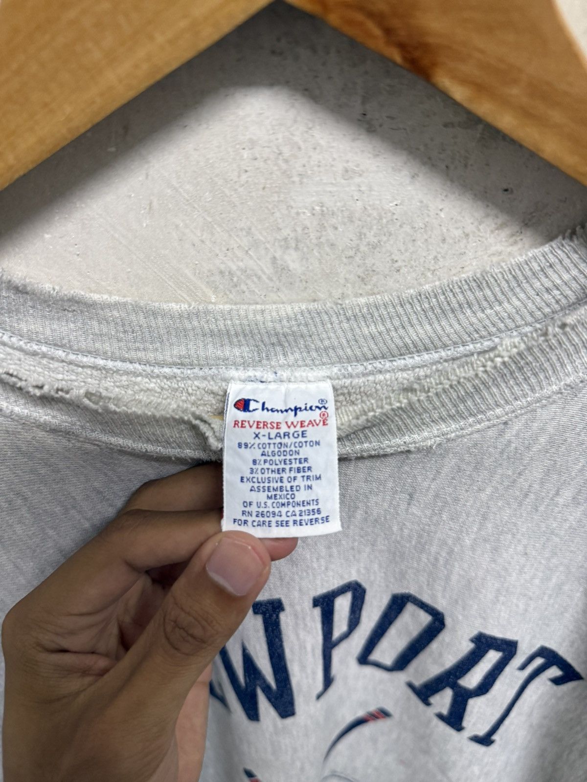 Champion Vintage 80s Champion Reverse Weave Newport Rowing Size US XL / EU 56 / 4 - 8 Thumbnail