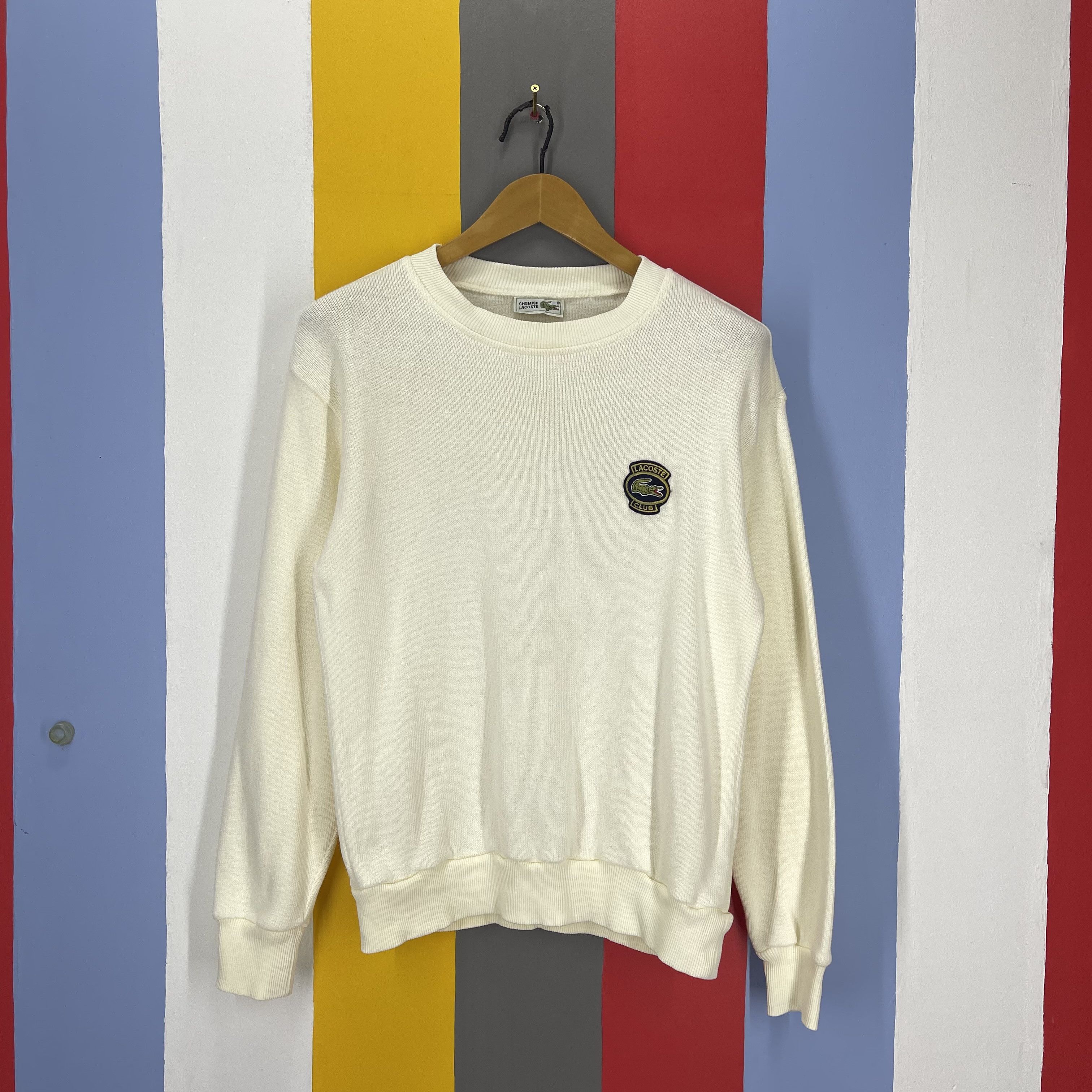 Lacoste LACOSTE Crew Neck Sweatshirt #2039/14 Size US S / EU 44-46 / 1 - 1 Thumbnail