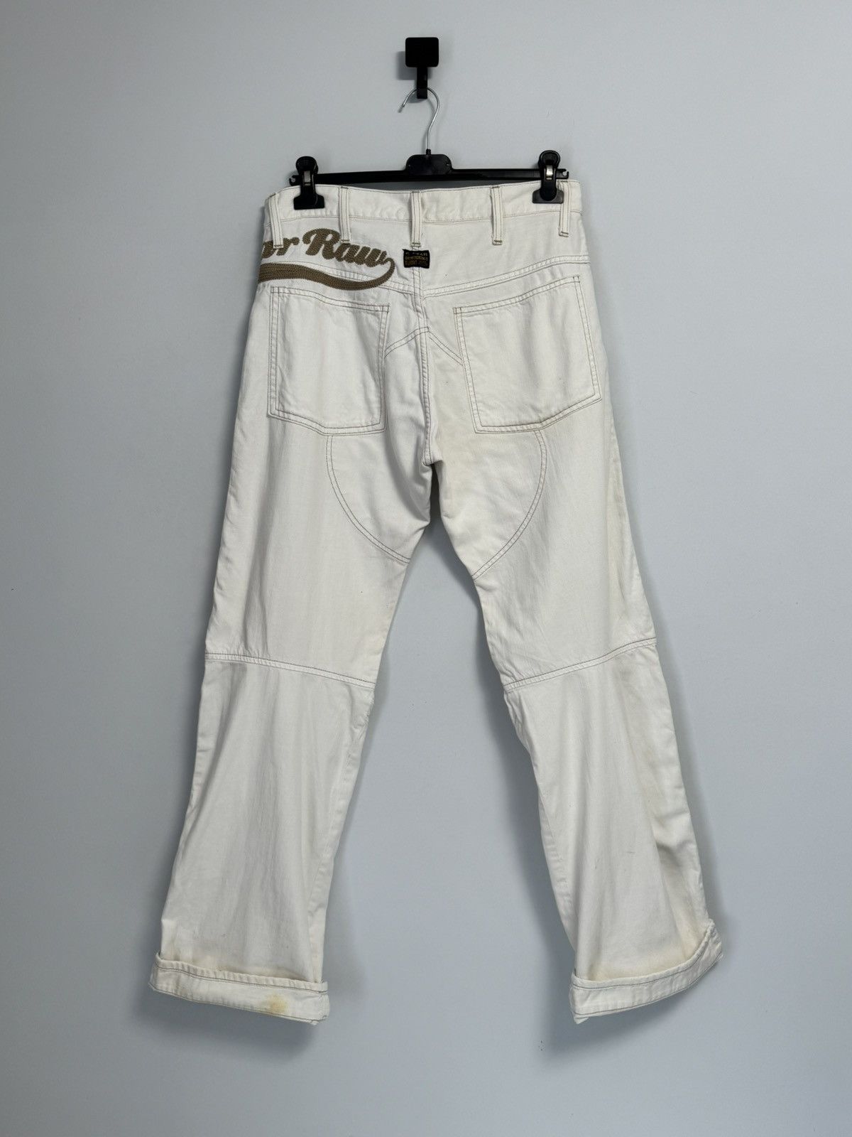 G-Star G star Raw Pants Vintage Big Logo 90’s Size US 33 - 1 Thumbnail