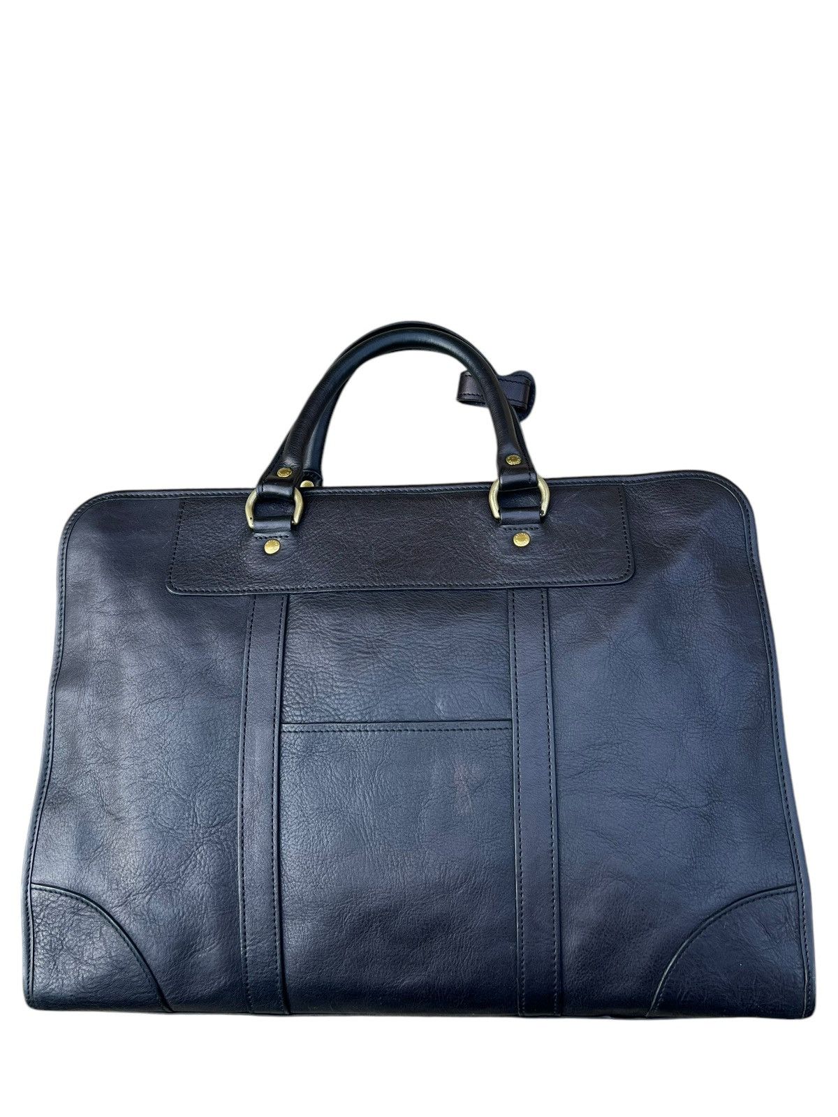 Leather Vintage Porter By Yoshida Black Leather Bag Size ONE SIZE - 7 Thumbnail
