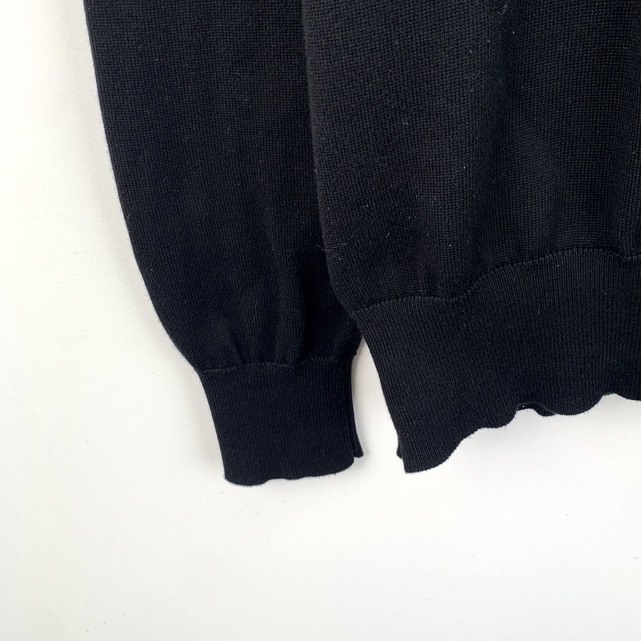 Saint Laurent Paris HW0427 Yves Saint laurent black beaded cotton hoodie Size M / US 6-8 / IT 42-44 - 5 Thumbnail