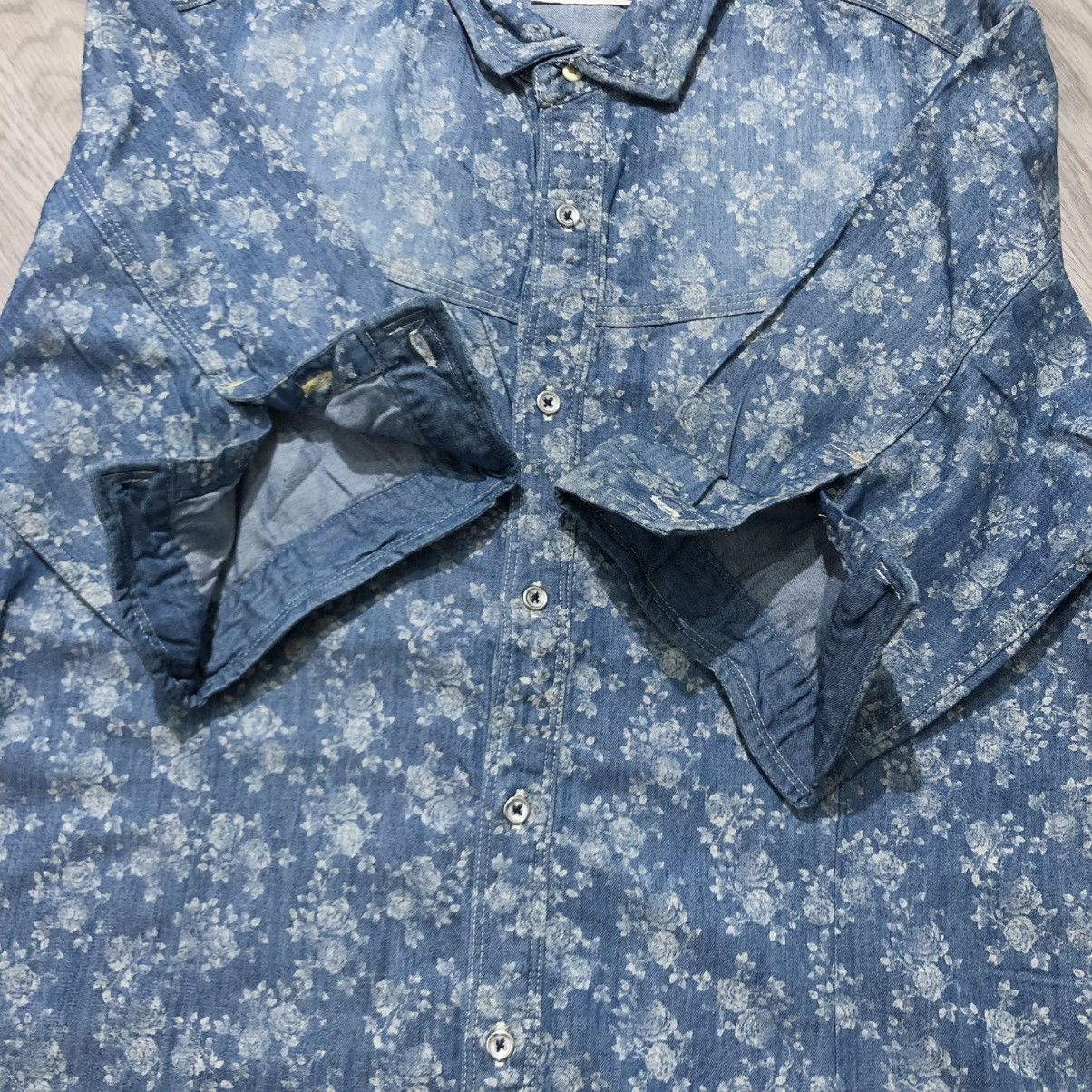 Nicole Club 2000s Nicole Club For Men Floral Motif Button Up Shirt Size US L / EU 52-54 / 3 - 11 Thumbnail