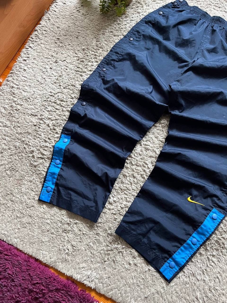 Nike × Vintage Nike Vintage Pants 00s Logo Rare Streetwear Y2K Size US 32 / EU 48 - 3 Thumbnail