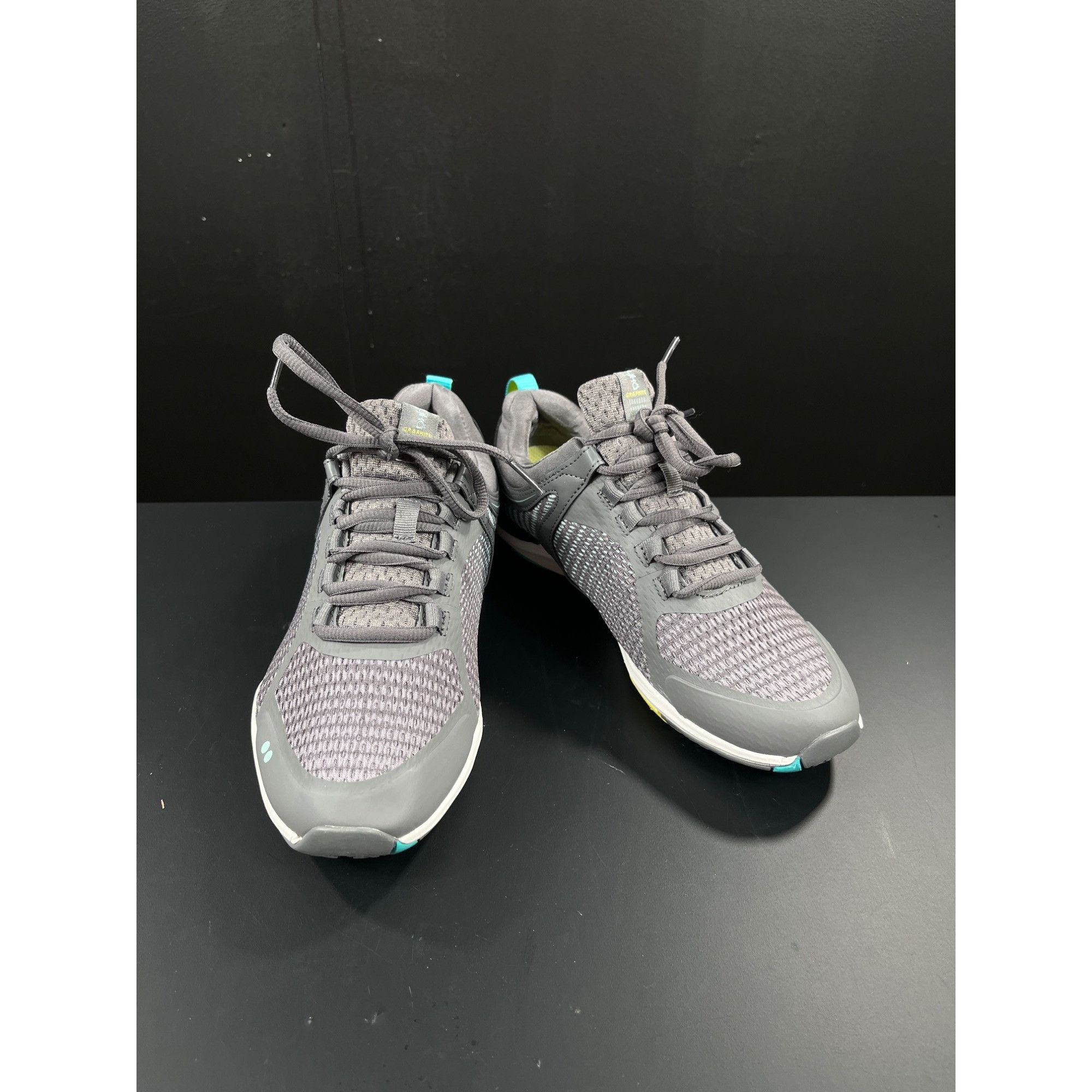 Other Ryka SKU 7793 Womens Grey and Teal Athletic training Shoes S Size US 9.5 / IT 39.5 - 1 Thumbnail