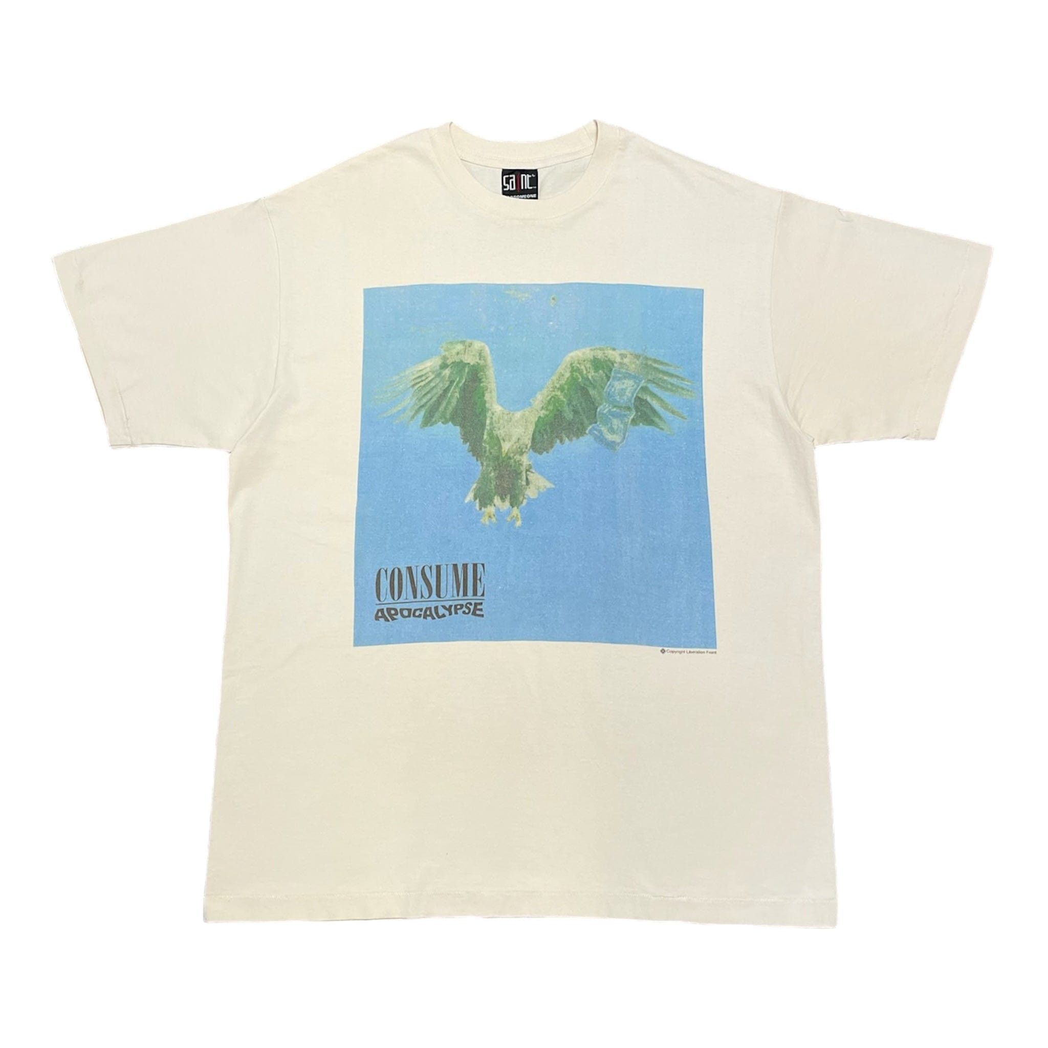 Saint Michael x FORSOMEONE Consume Short Sleeve Tee Shirt White Size US S / EU 44-46 / 1 - 1 Thumbnail