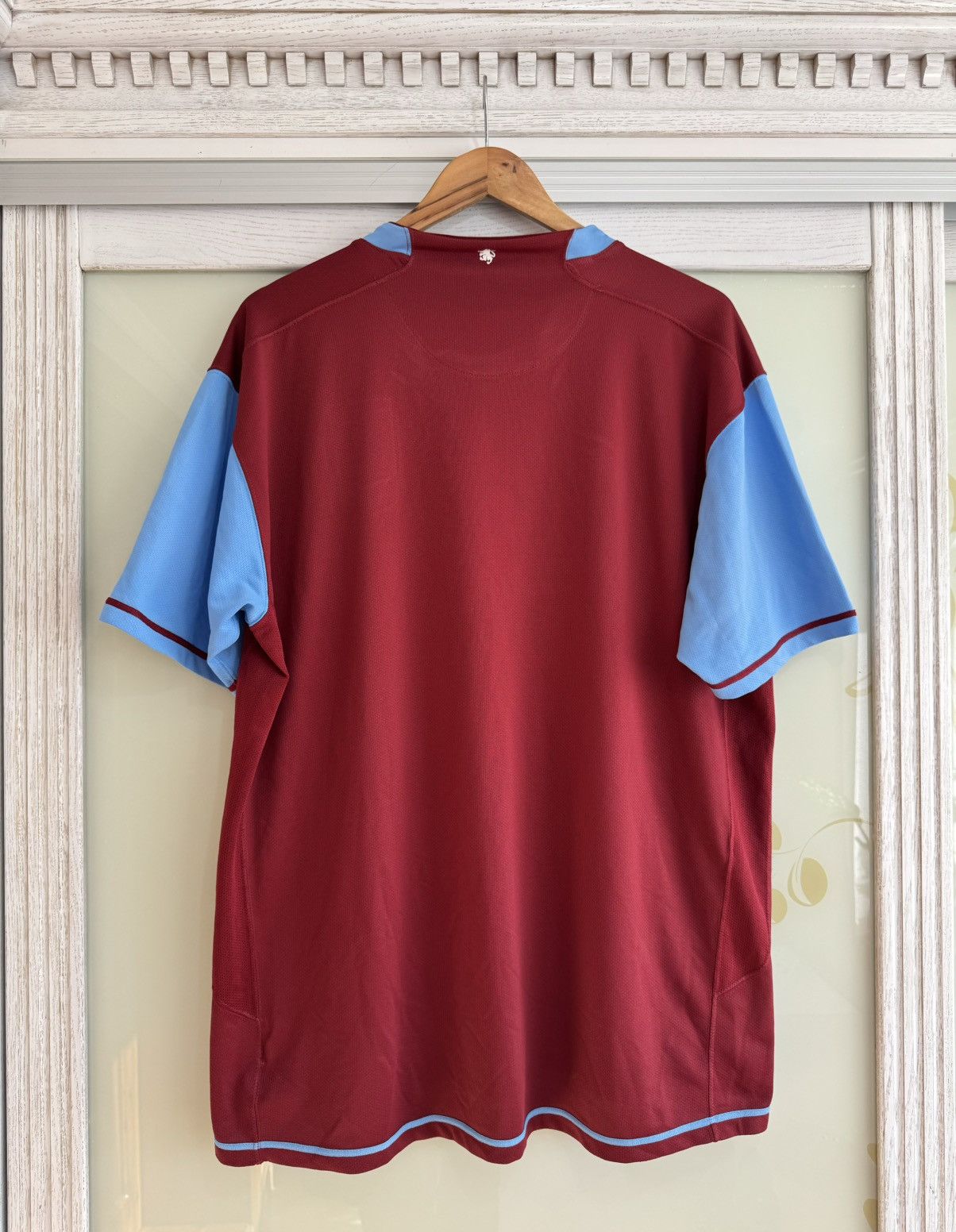 Nike × Vintage Vintage Aston Villa 2007-2008 Home Soccer Jersey Football Kit Size US XXL / EU 58 / 5 - 2 Thumbnail