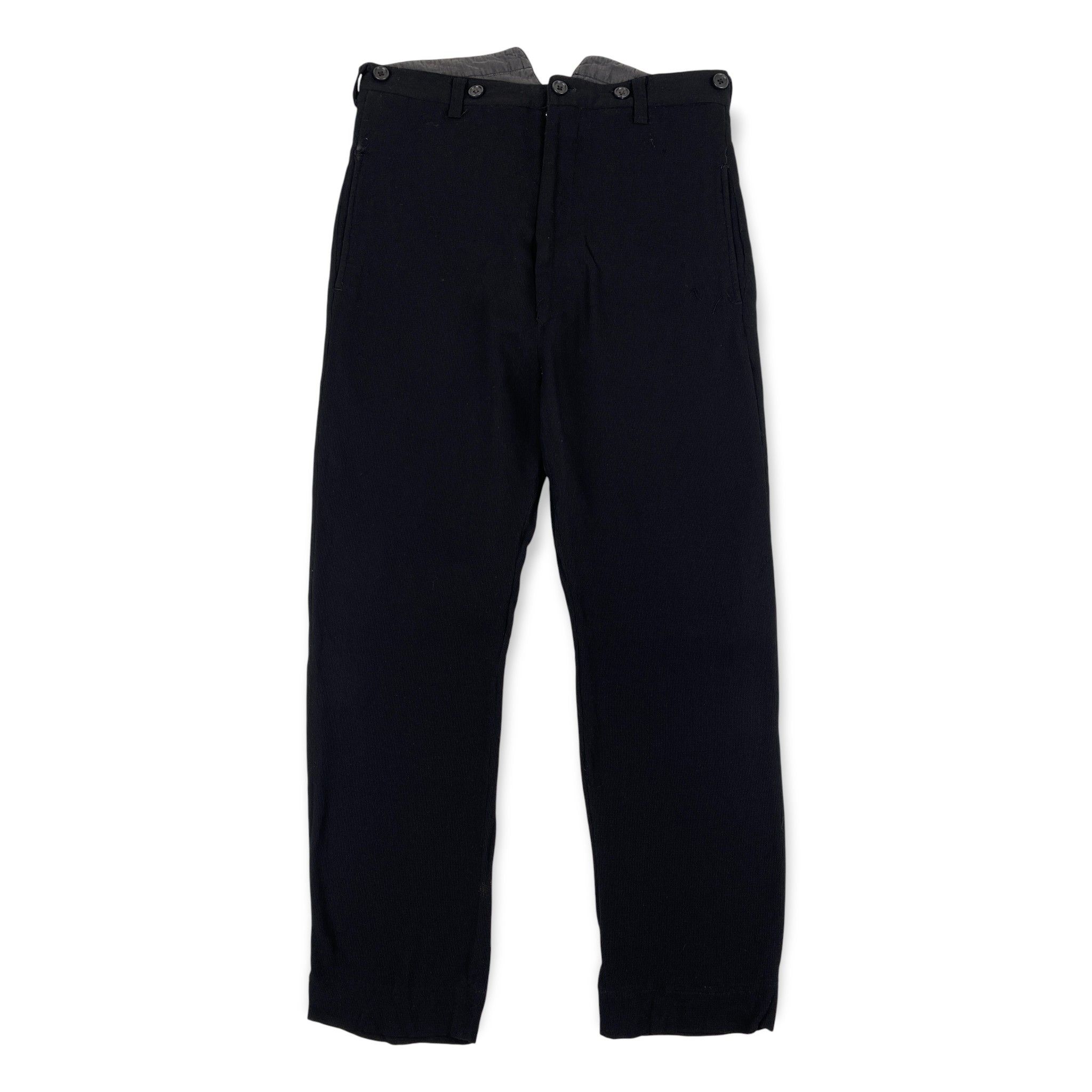 Pour Homme Fishtail Waist Trousers