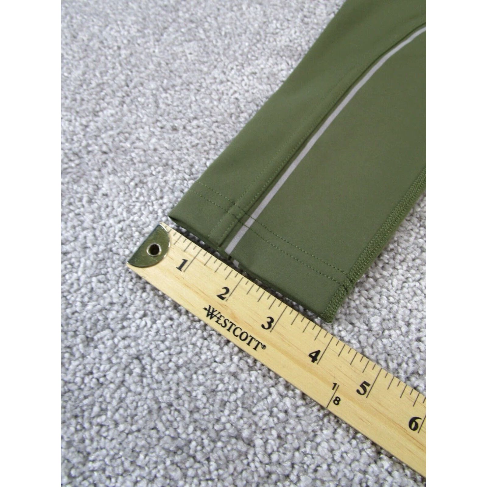 Outdoor Voices Outdoor Voices Womens XS Green Reflective Compression Leggings Size 26" / US 2 / IT 38 - 5 Thumbnail