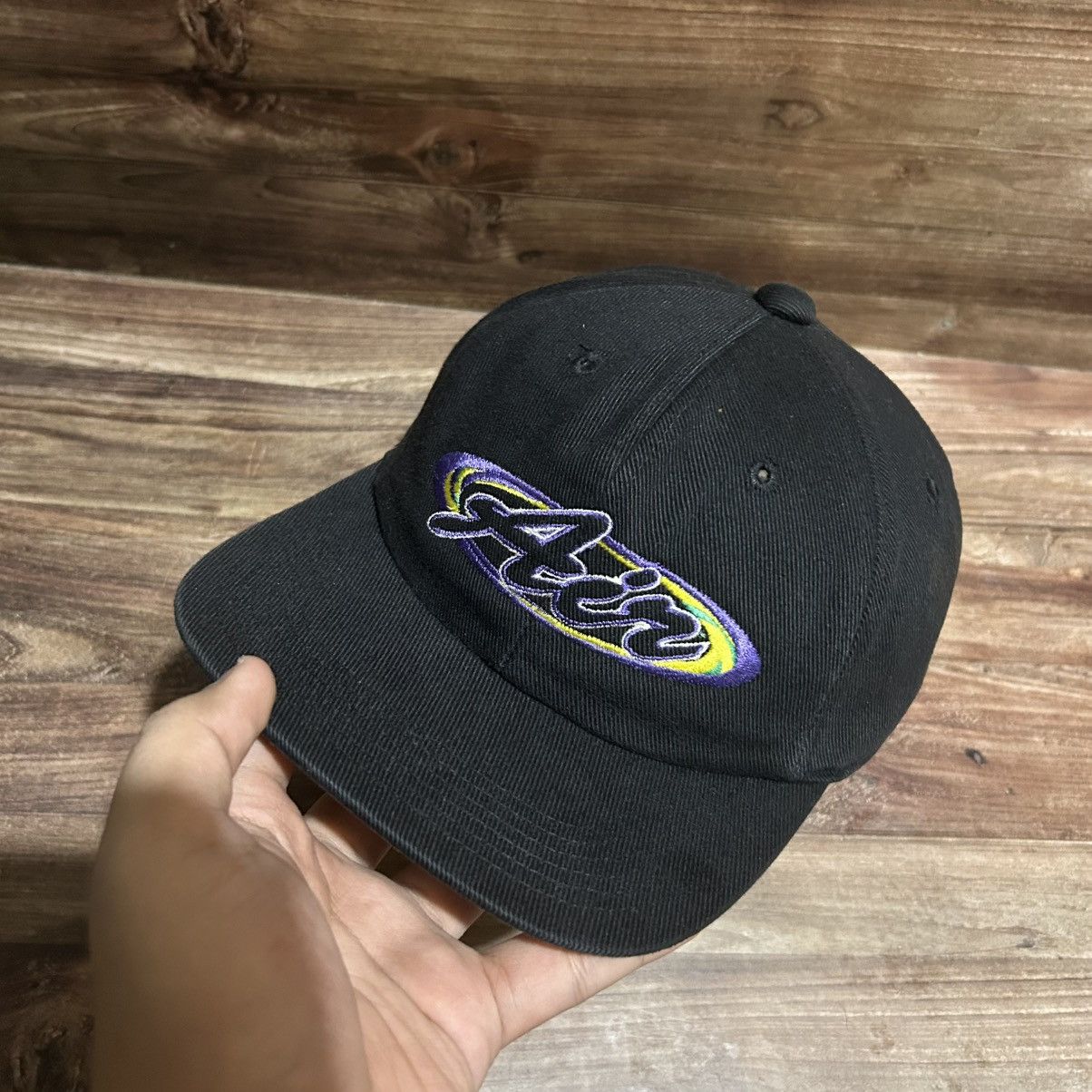 Nike Snapback nike air vintage 90s oval logo black Size ONE SIZE - 2 Thumbnail