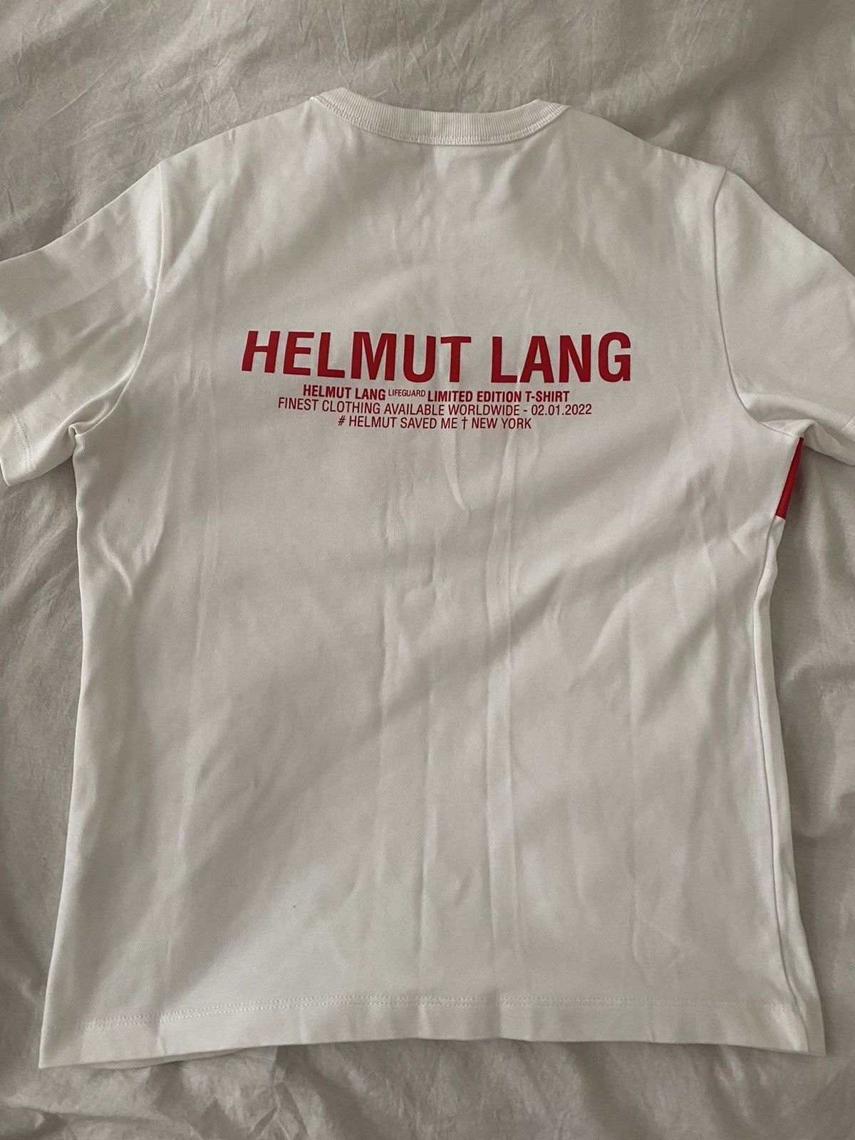 Helmut Lang helmut lang baby tee Size S / US 4 / IT 40 - 2 Thumbnail