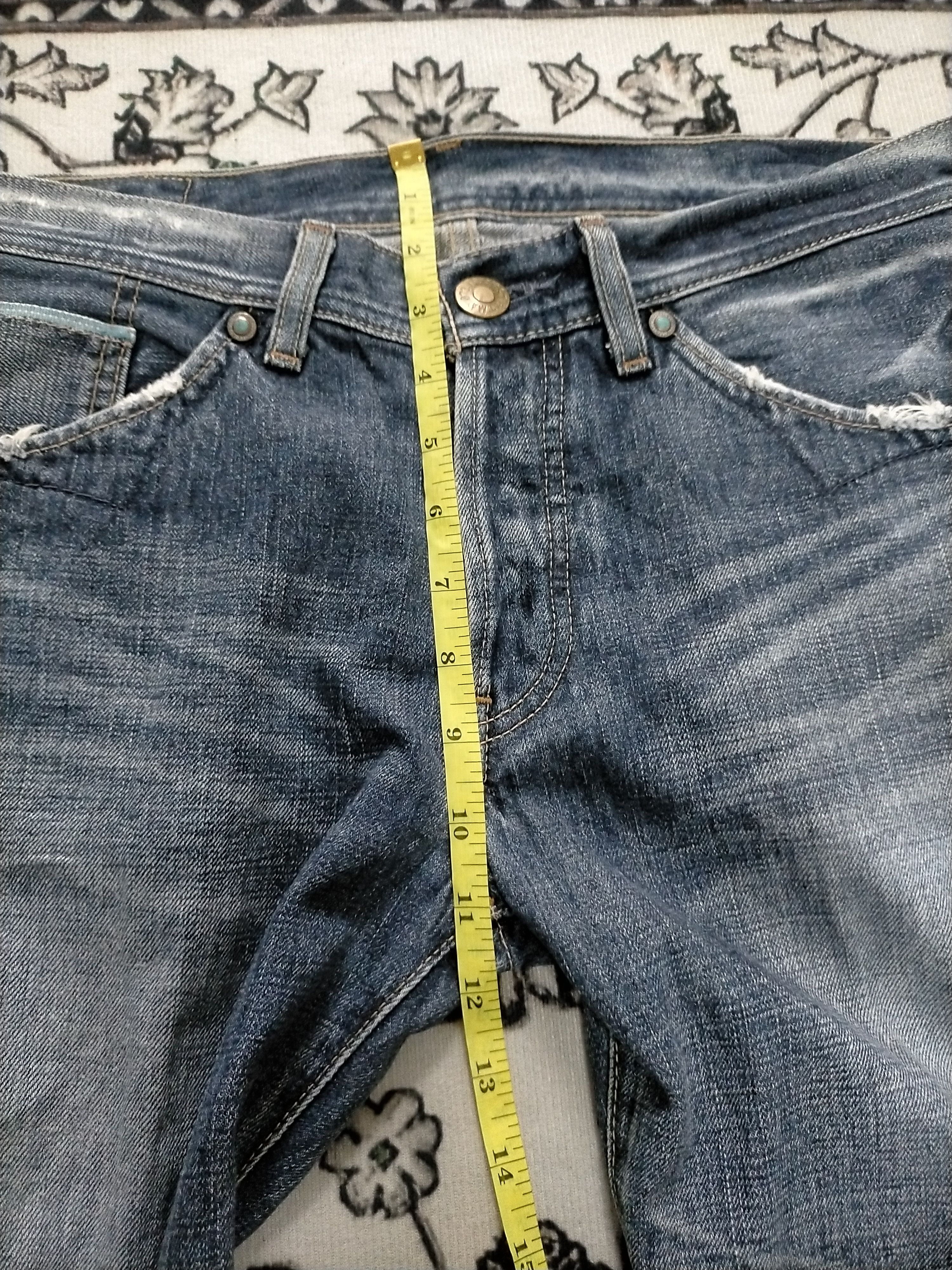 Levi's 🔥Flare 🔥Vtg Levis Mudwash Distressed Flare Jeans Size US 31 - 18 Thumbnail