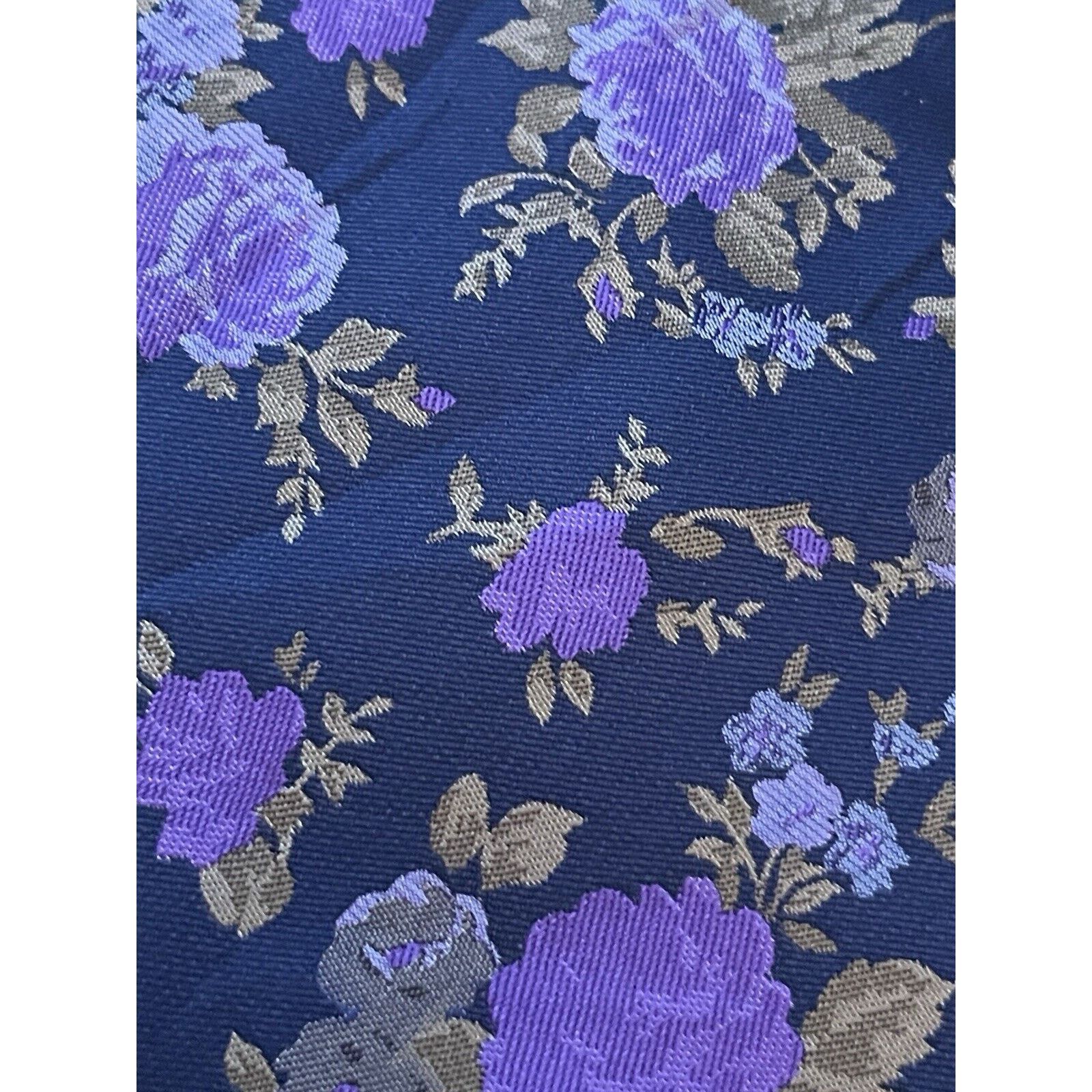 Other Vittorio Vico Purple Blue Hand Made 100% Polyester In China Size ONE SIZE - 10 Thumbnail